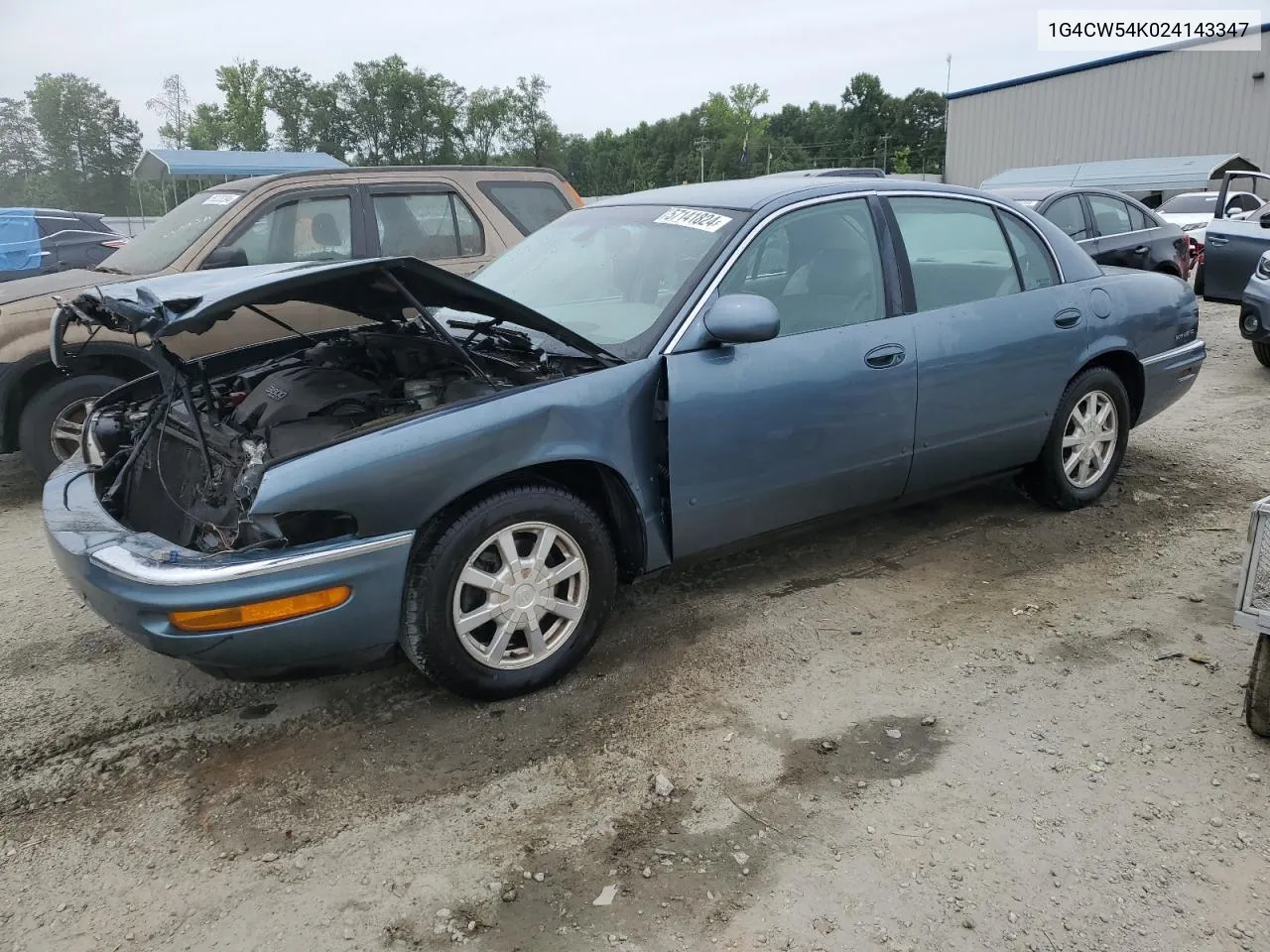 2002 Buick Park Avenue VIN: 1G4CW54K024143347 Lot: 57141824