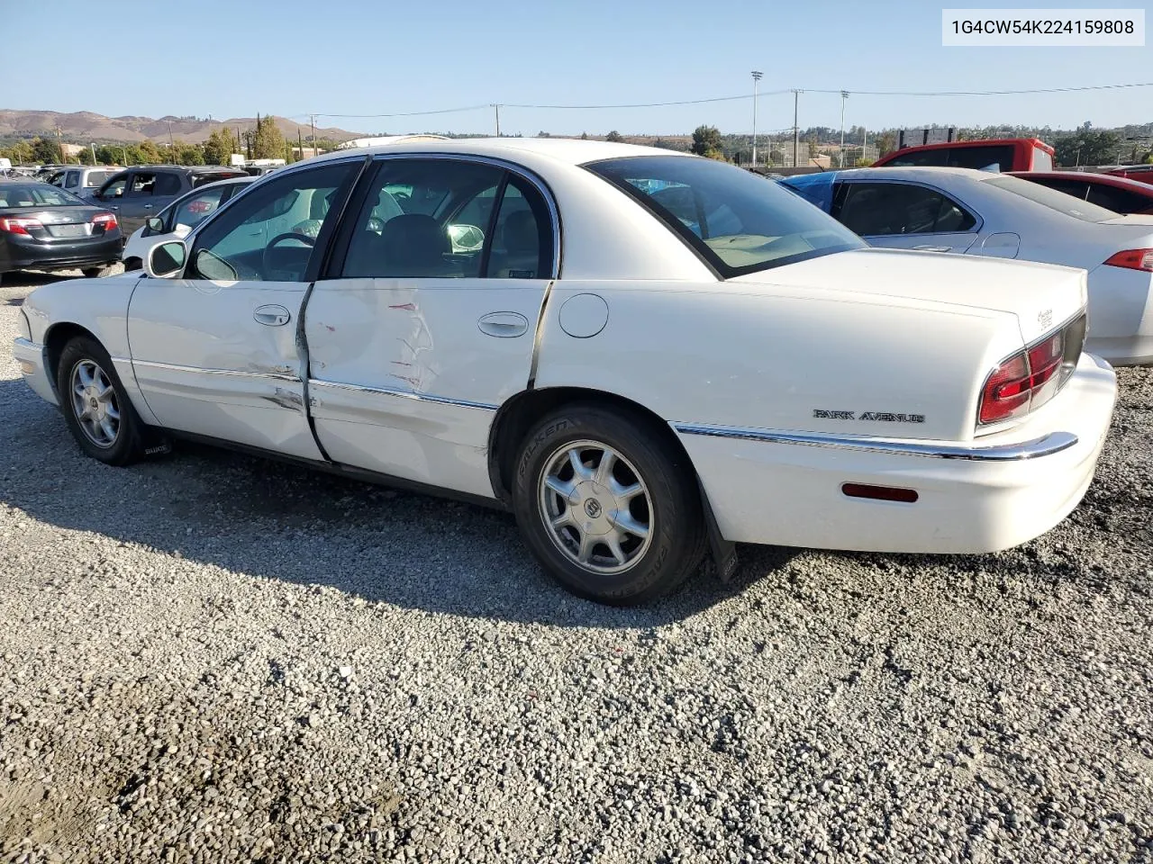 2002 Buick Park Avenue VIN: 1G4CW54K224159808 Lot: 71845754