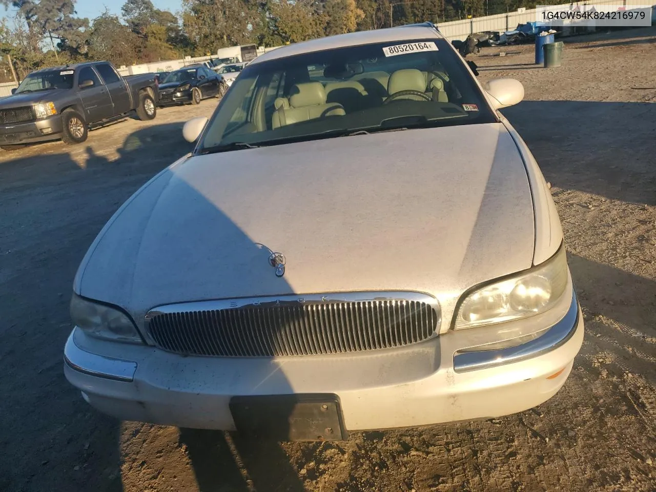 2002 Buick Park Avenue VIN: 1G4CW54K824216979 Lot: 80520164