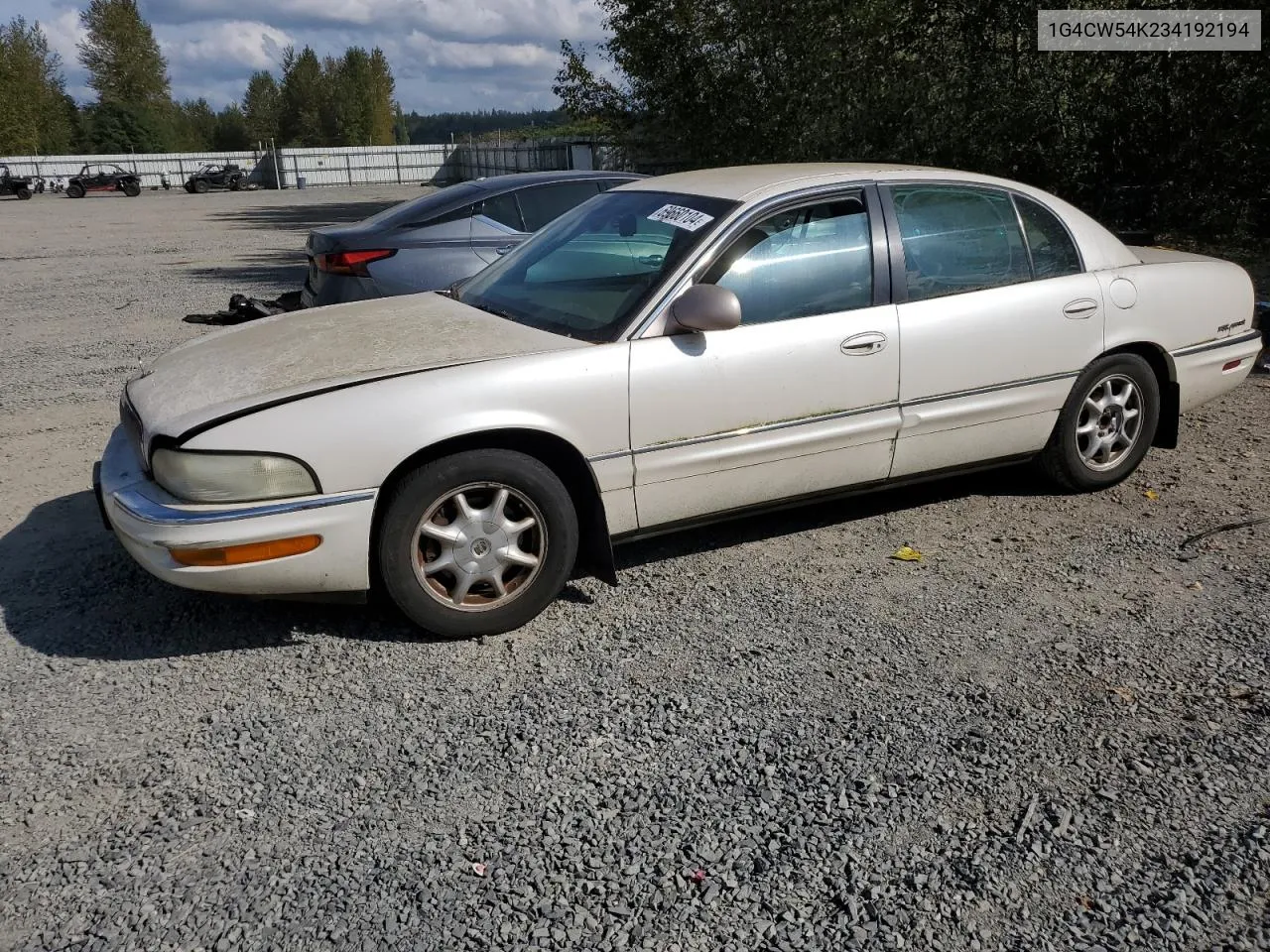 2003 Buick Park Avenue VIN: 1G4CW54K234192194 Lot: 69660104