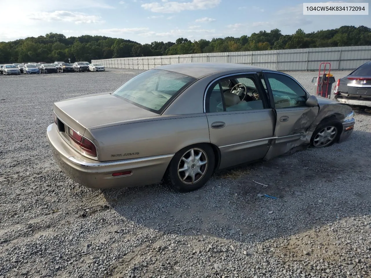 2003 Buick Park Avenue VIN: 1G4CW54K834172094 Lot: 71091574