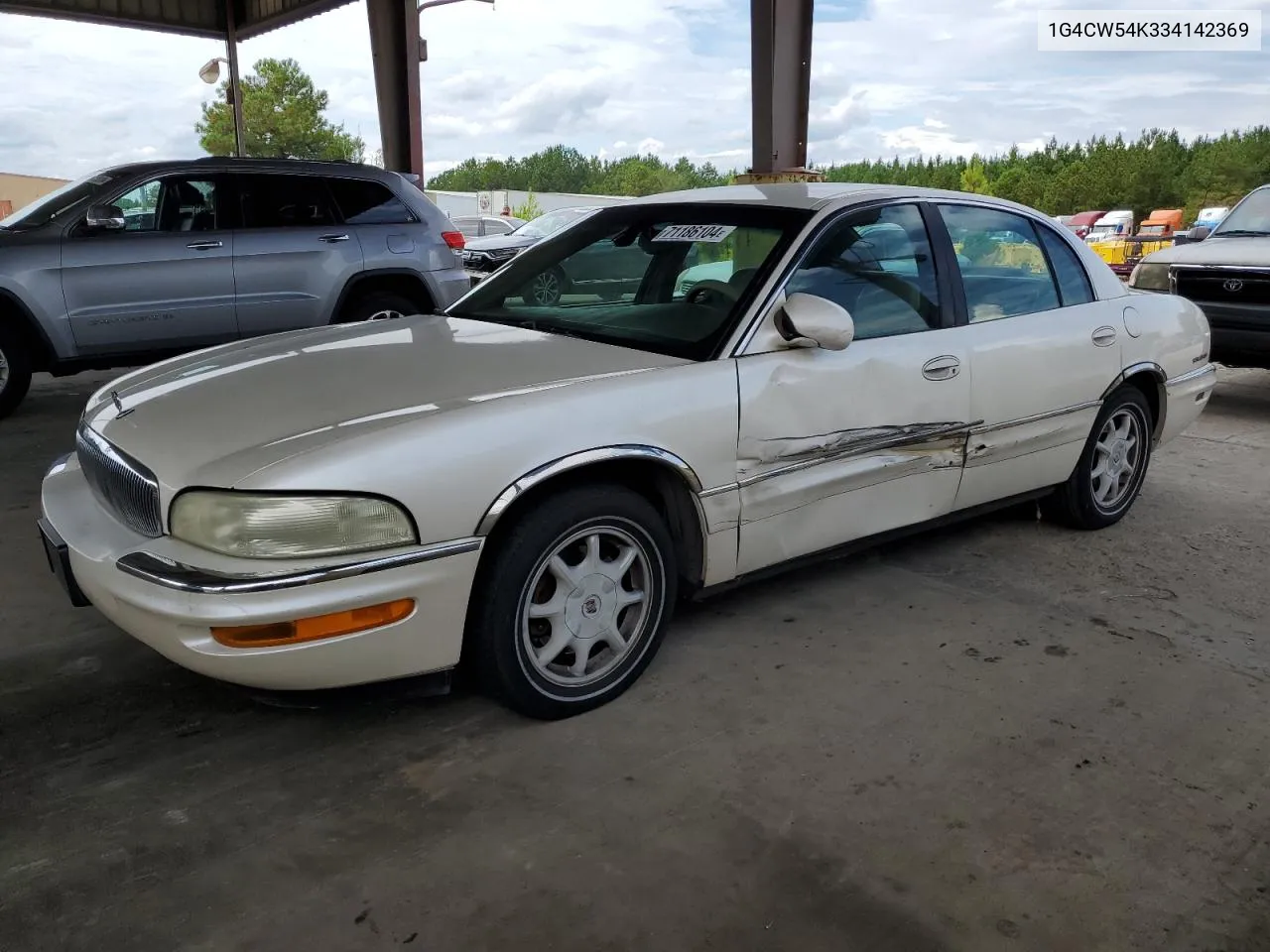 2003 Buick Park Avenue VIN: 1G4CW54K334142369 Lot: 71186104