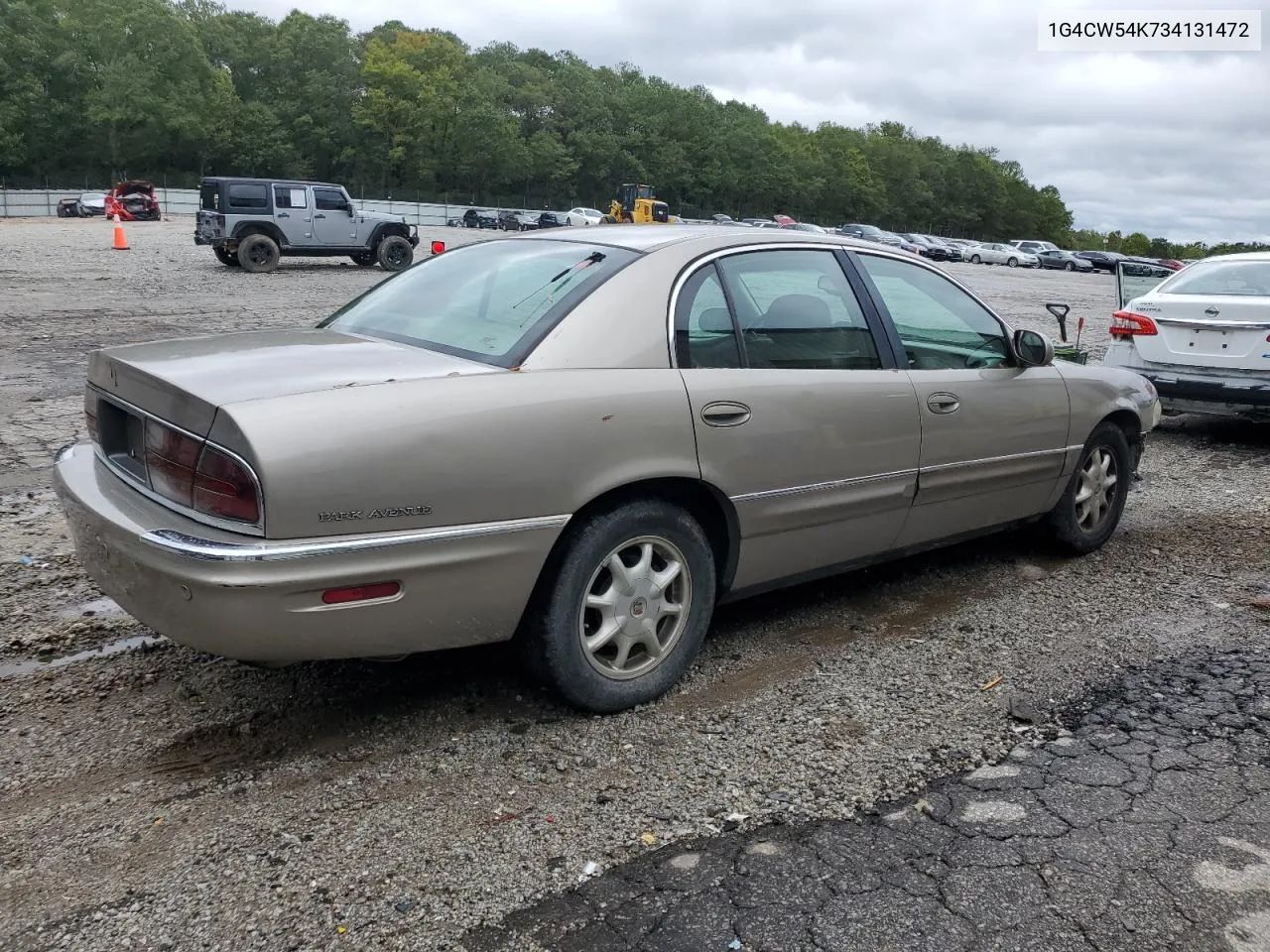 2003 Buick Park Avenue VIN: 1G4CW54K734131472 Lot: 73484654