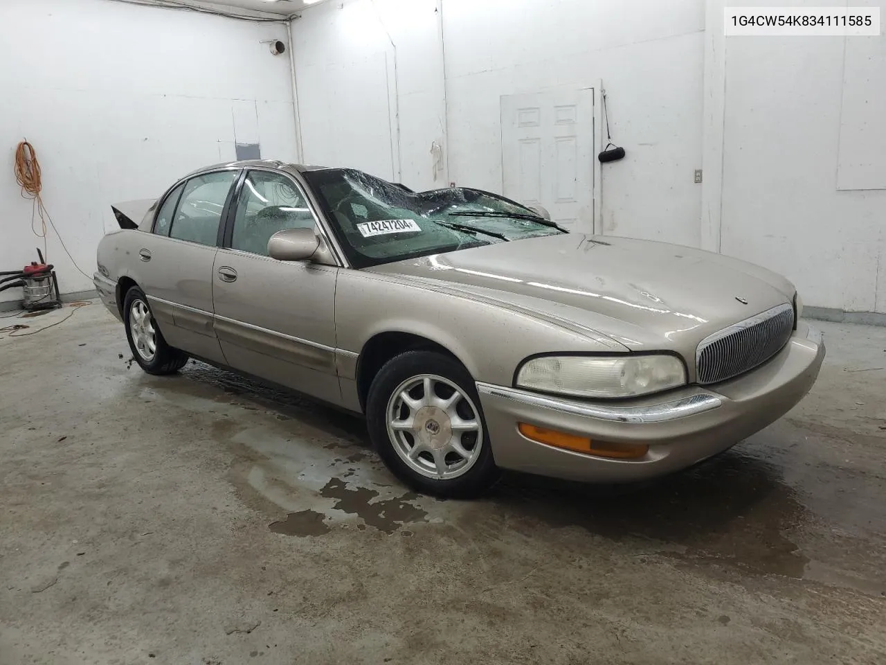 2003 Buick Park Avenue VIN: 1G4CW54K834111585 Lot: 74247204