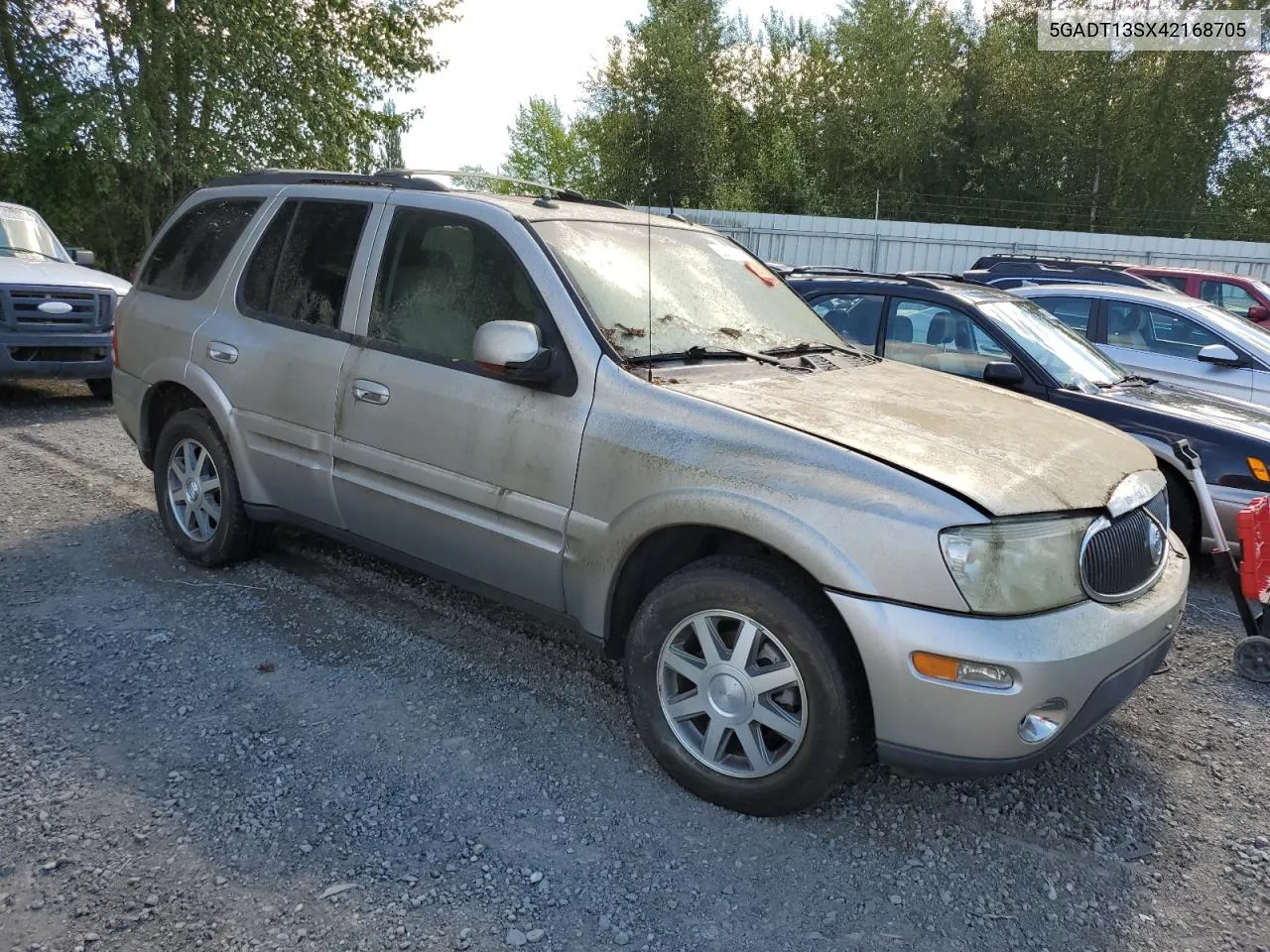 2004 Buick Rainier Cxl VIN: 5GADT13SX42168705 Lot: 60367634