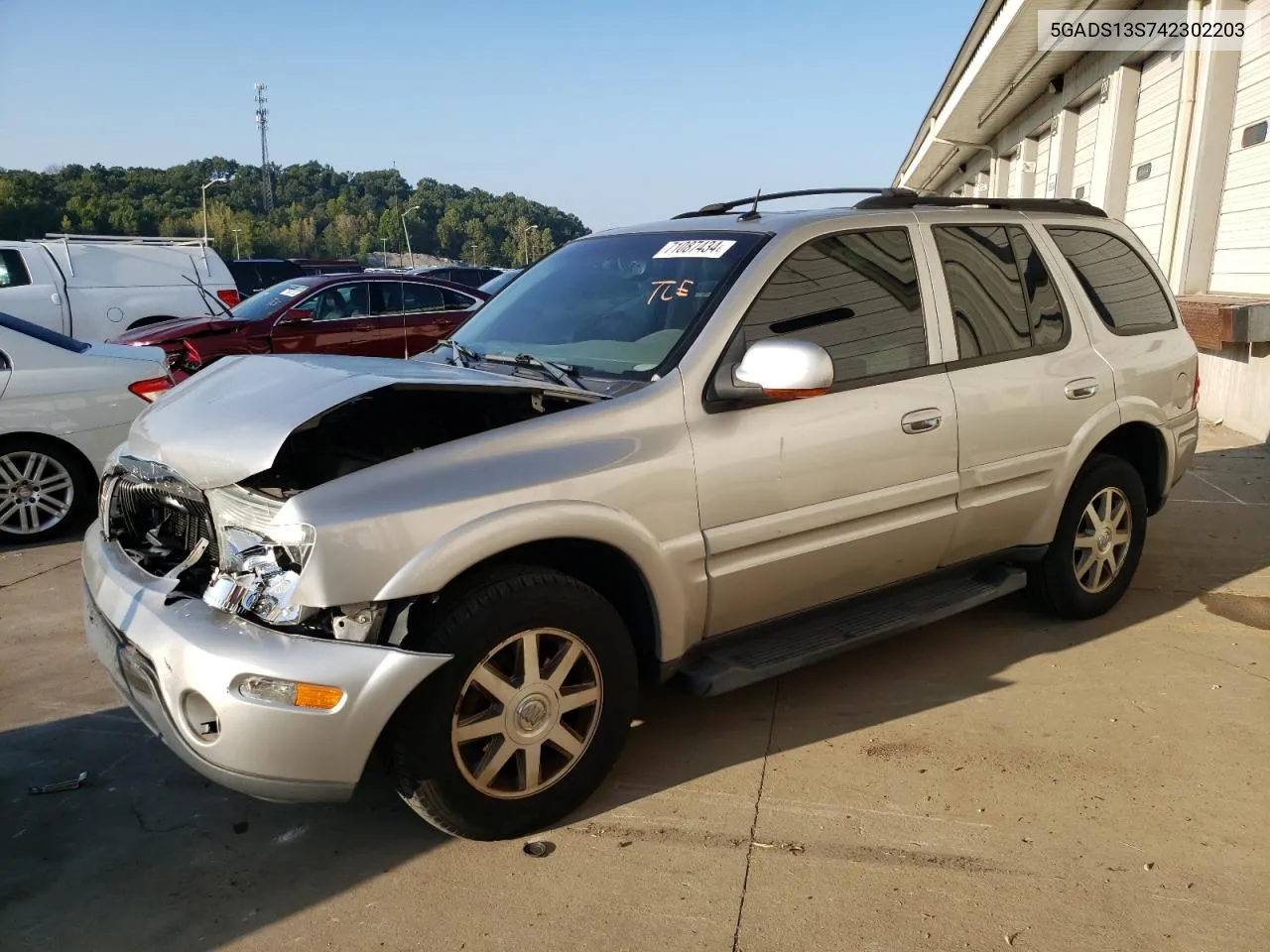 2004 Buick Rainier Cxl VIN: 5GADS13S742302203 Lot: 71087434