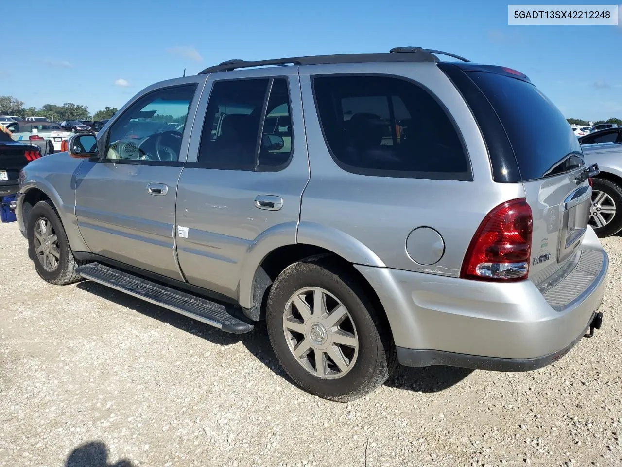 2004 Buick Rainier Cxl VIN: 5GADT13SX42212248 Lot: 74274684