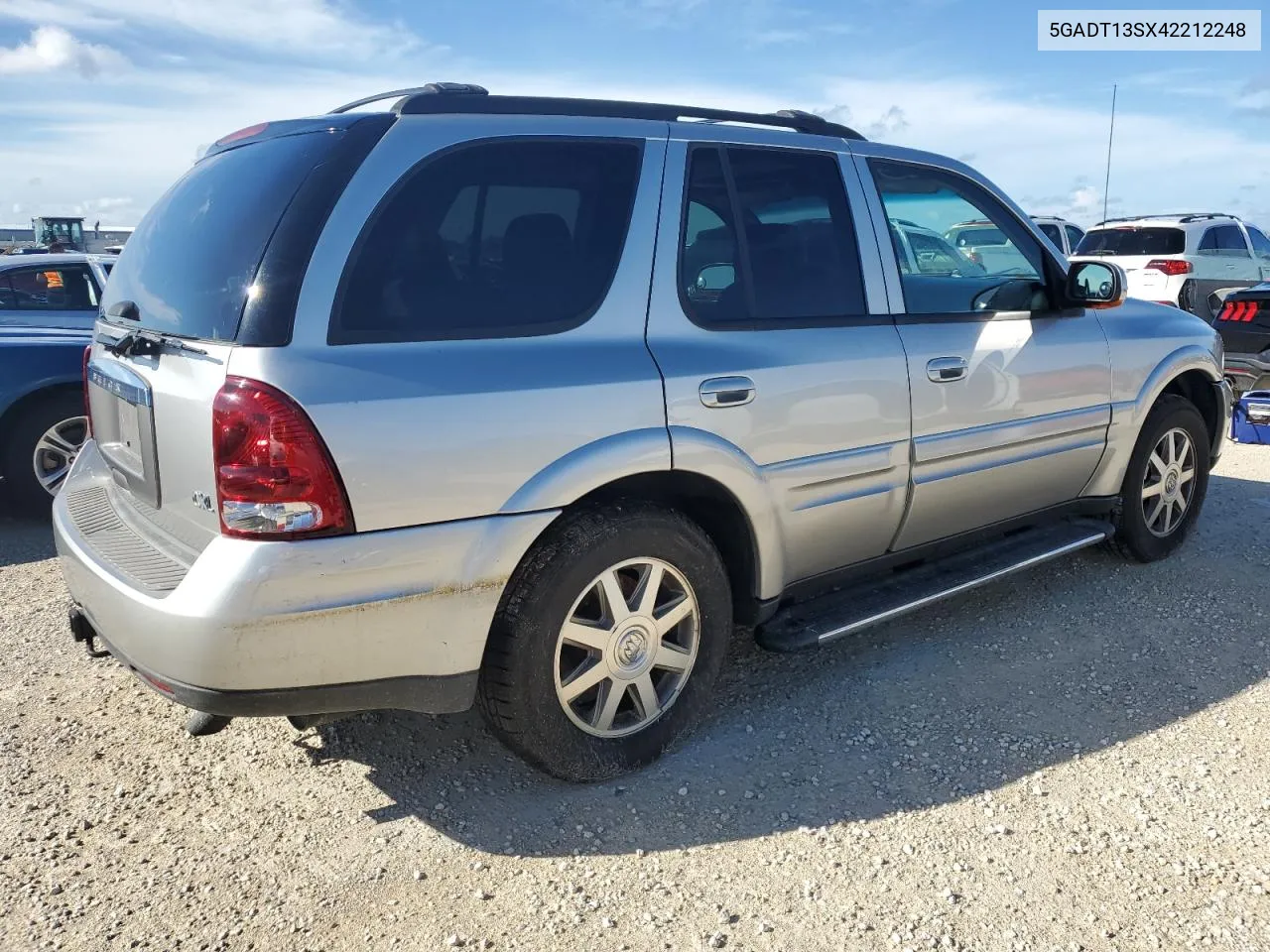 2004 Buick Rainier Cxl VIN: 5GADT13SX42212248 Lot: 74274684