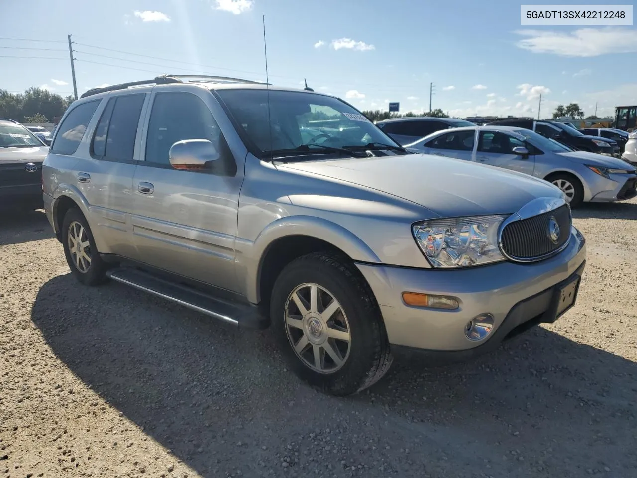 2004 Buick Rainier Cxl VIN: 5GADT13SX42212248 Lot: 74274684