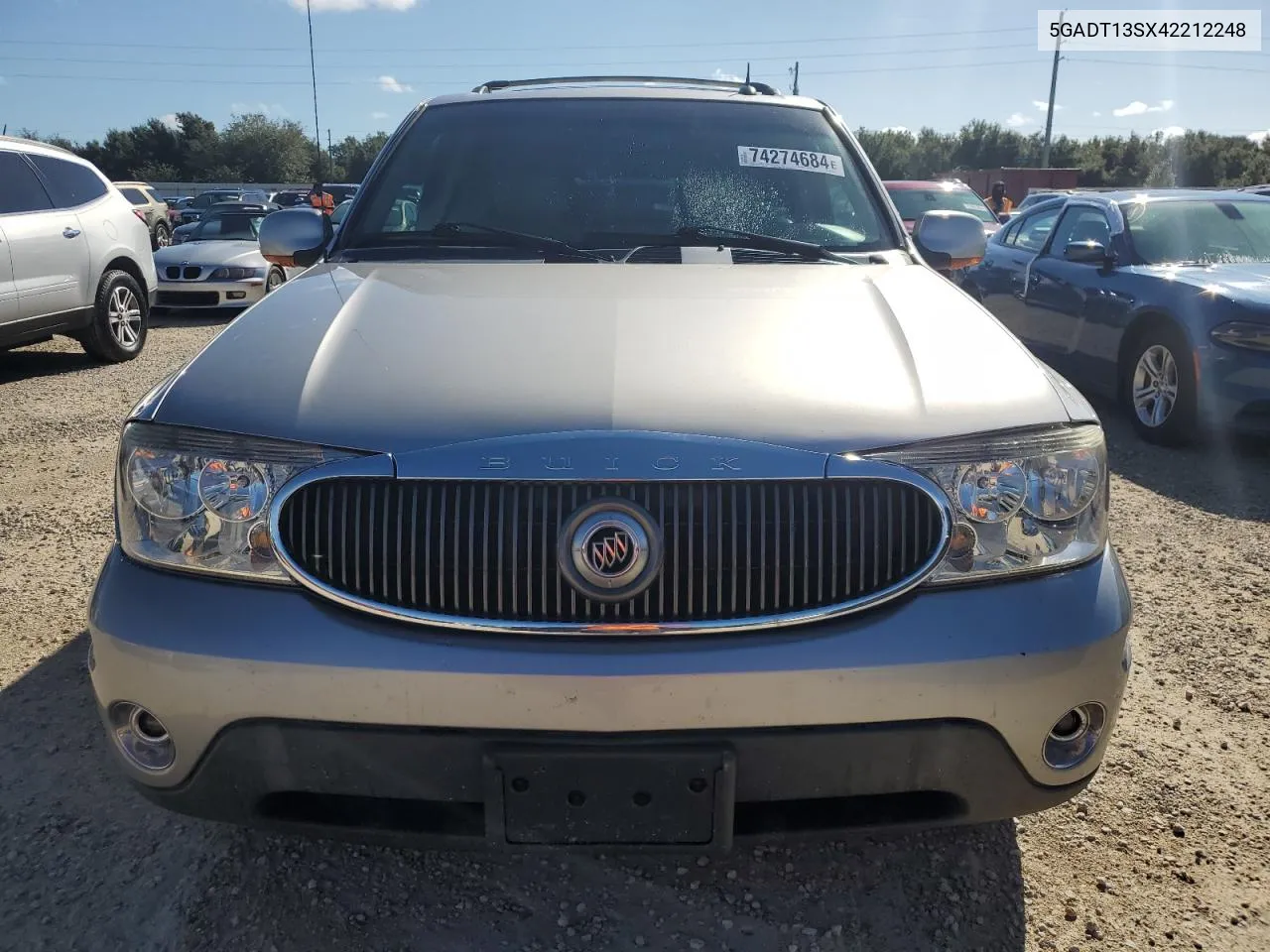 2004 Buick Rainier Cxl VIN: 5GADT13SX42212248 Lot: 74274684