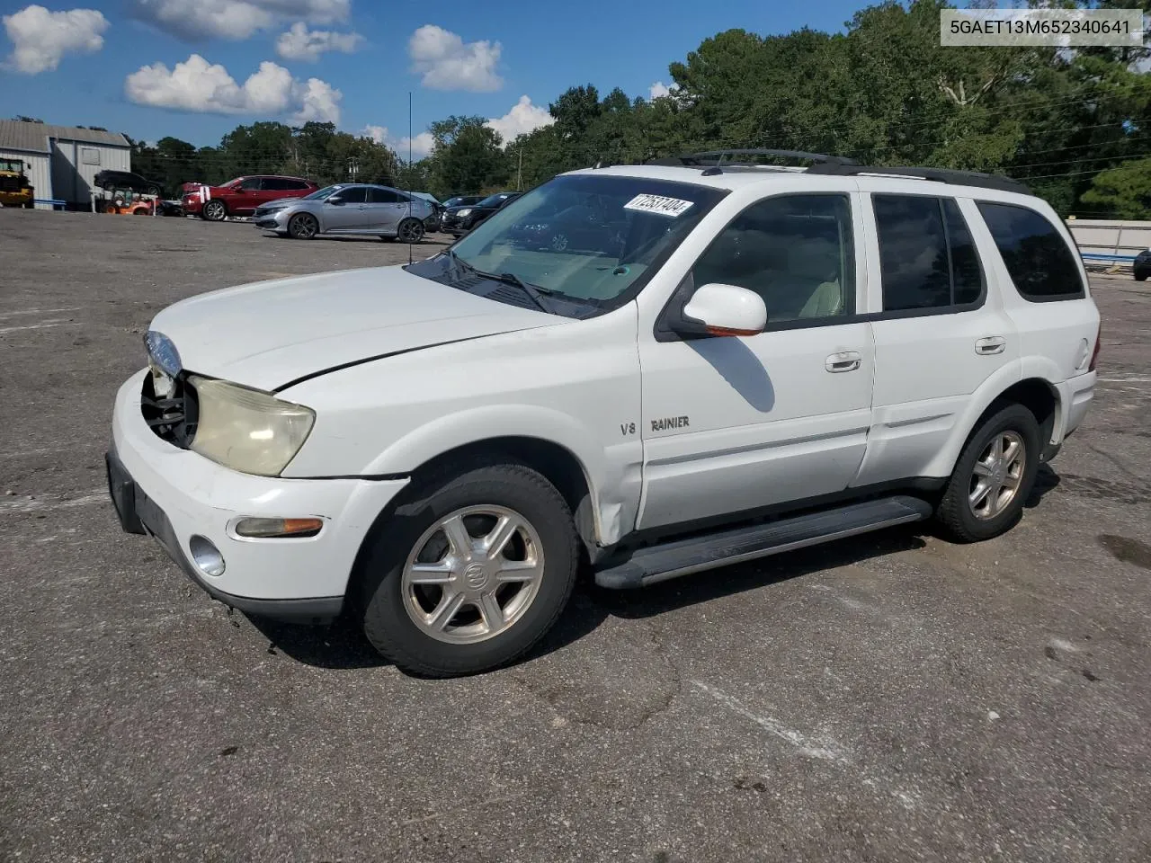 2005 Buick Rainier Cxl VIN: 5GAET13M652340641 Lot: 72537404