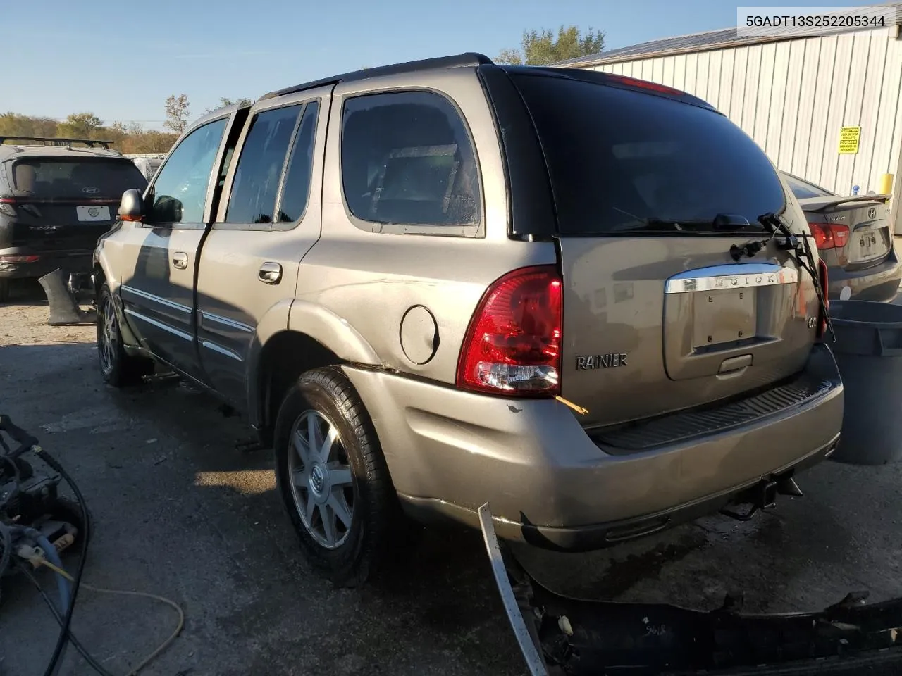 2005 Buick Rainier Cxl VIN: 5GADT13S252205344 Lot: 76510454