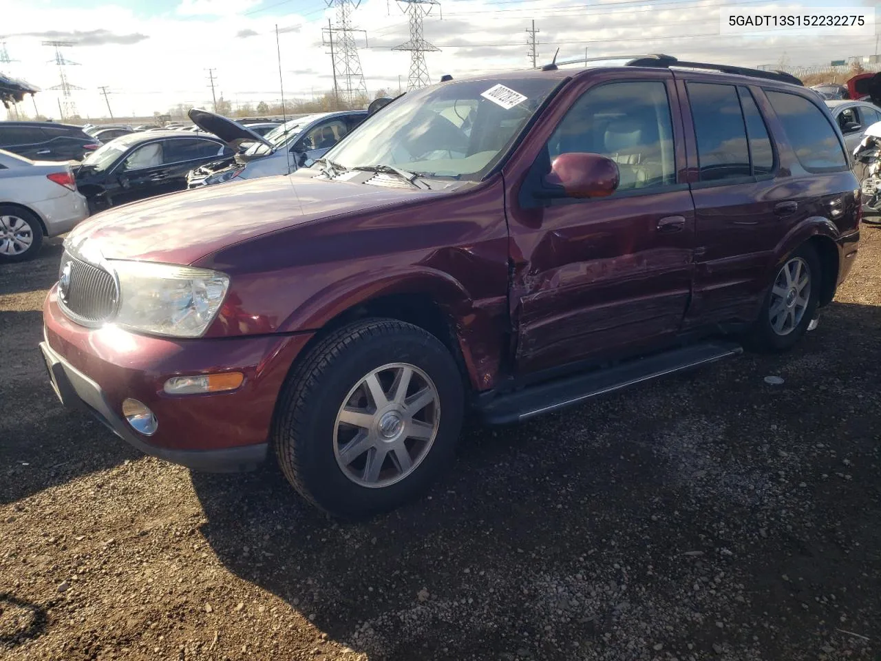 2005 Buick Rainier Cxl VIN: 5GADT13S152232275 Lot: 80072874