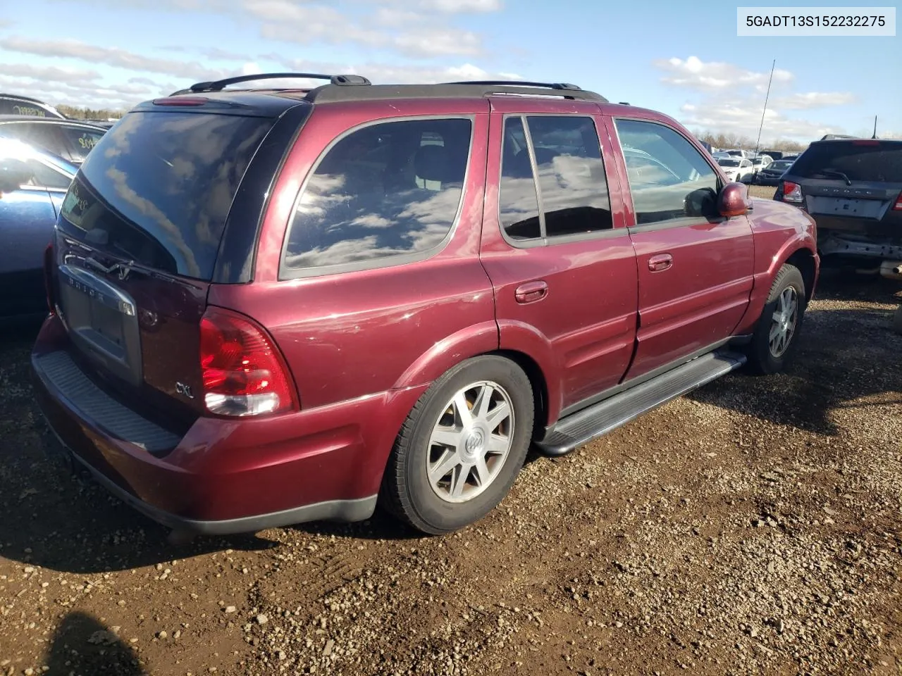 2005 Buick Rainier Cxl VIN: 5GADT13S152232275 Lot: 80072874