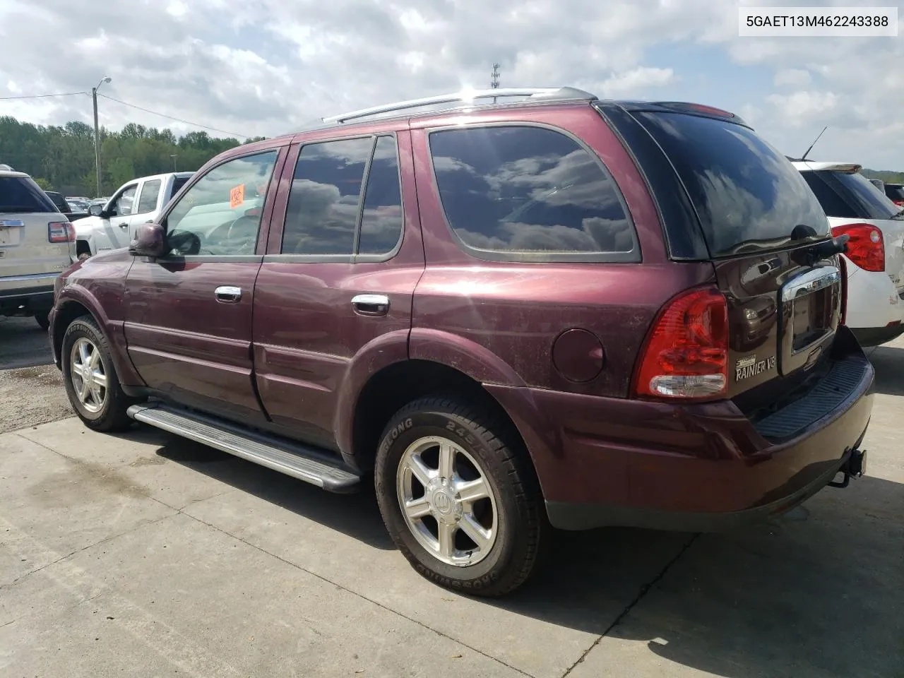 2006 Buick Rainier Cxl VIN: 5GAET13M462243388 Lot: 51186154