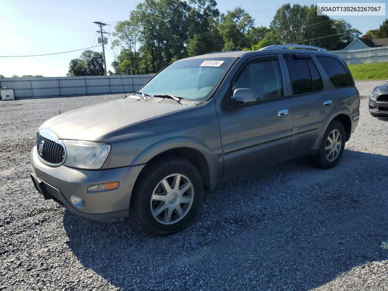 2006 Buick Rainier Cxl VIN: 5GADT13S262267067 Lot: 55591584