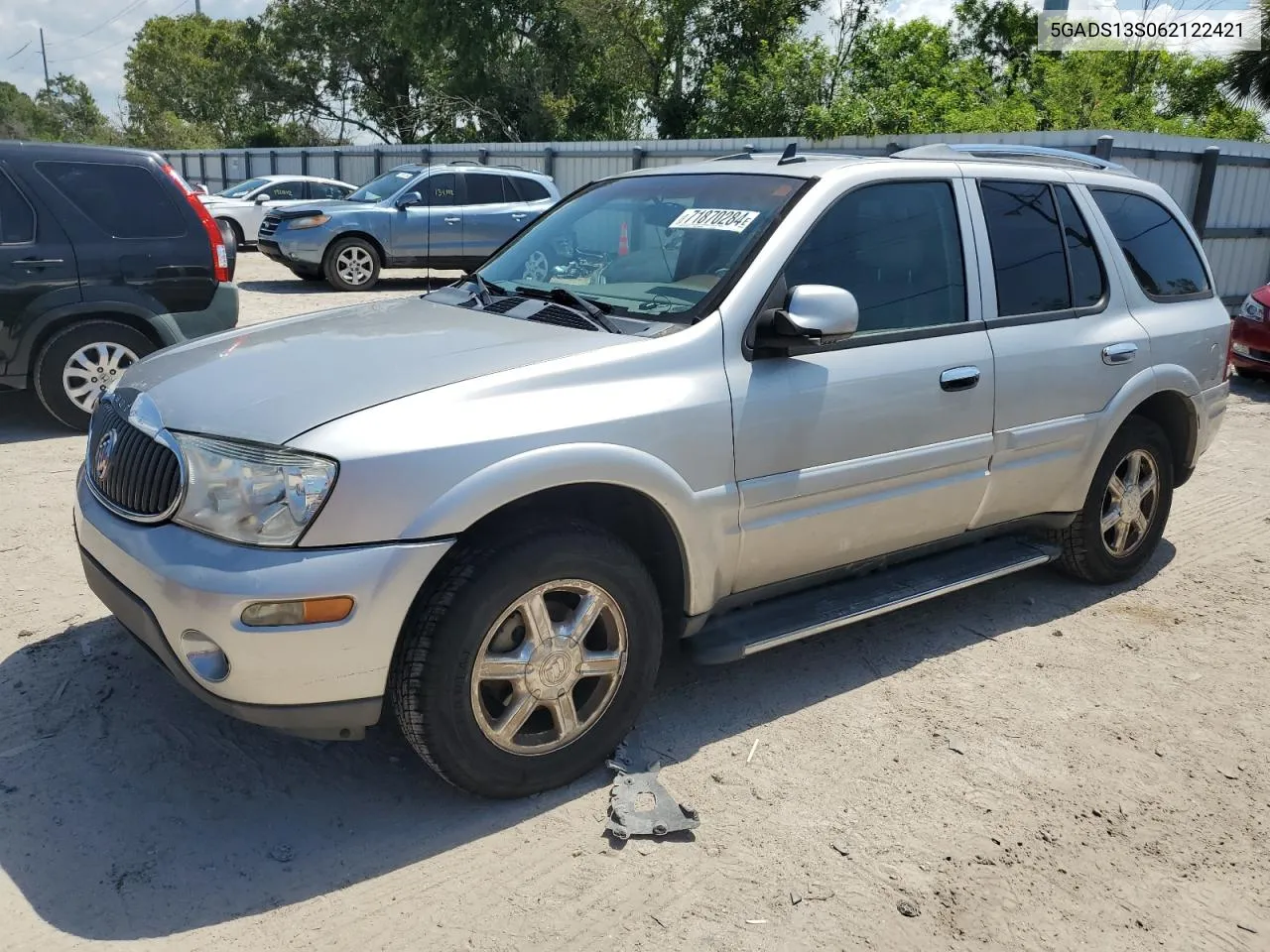 2006 Buick Rainier Cxl VIN: 5GADS13S062122421 Lot: 71870284