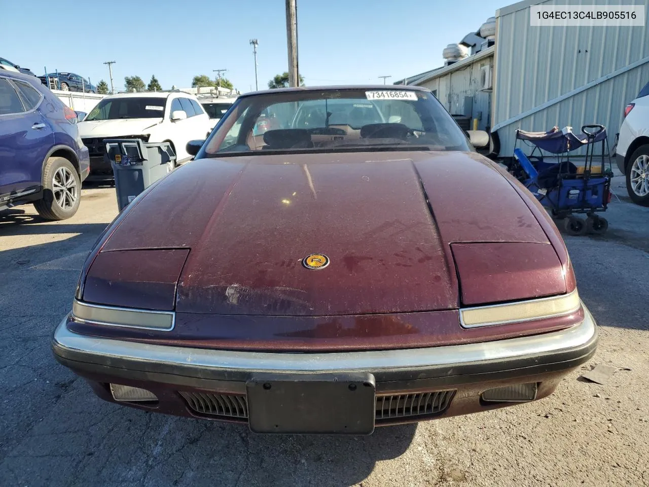 1990 Buick Reatta VIN: 1G4EC13C4LB905516 Lot: 73416854