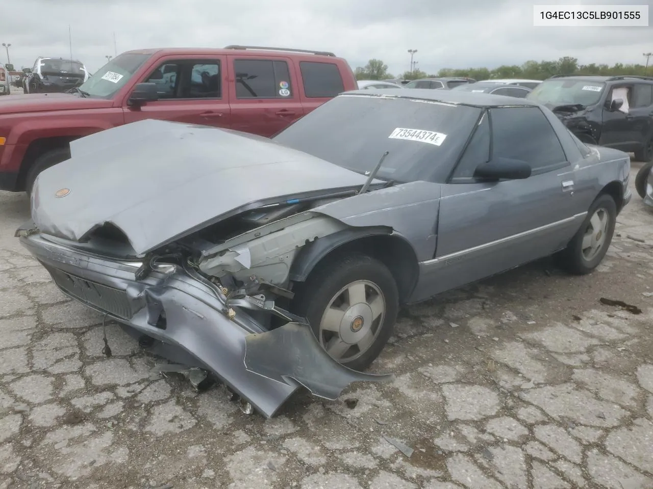 1990 Buick Reatta VIN: 1G4EC13C5LB901555 Lot: 73544374