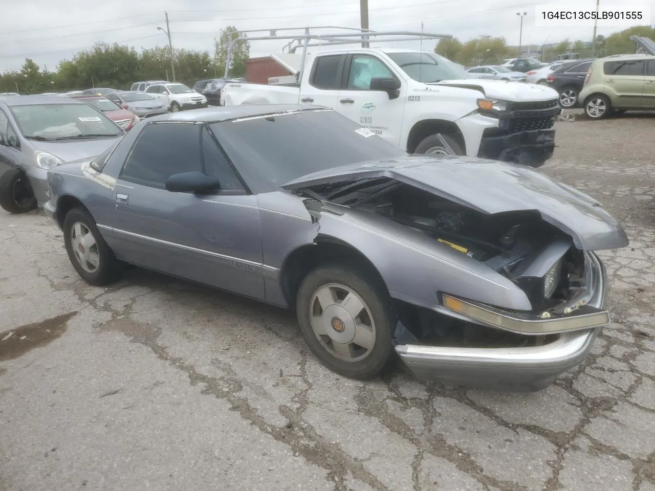 1990 Buick Reatta VIN: 1G4EC13C5LB901555 Lot: 73544374