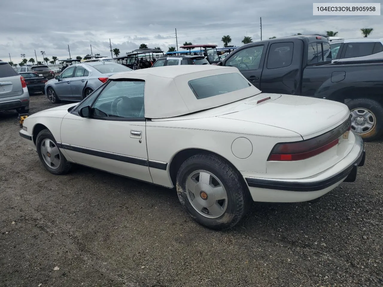 1990 Buick Reatta VIN: 1G4EC33C9LB905958 Lot: 74809744