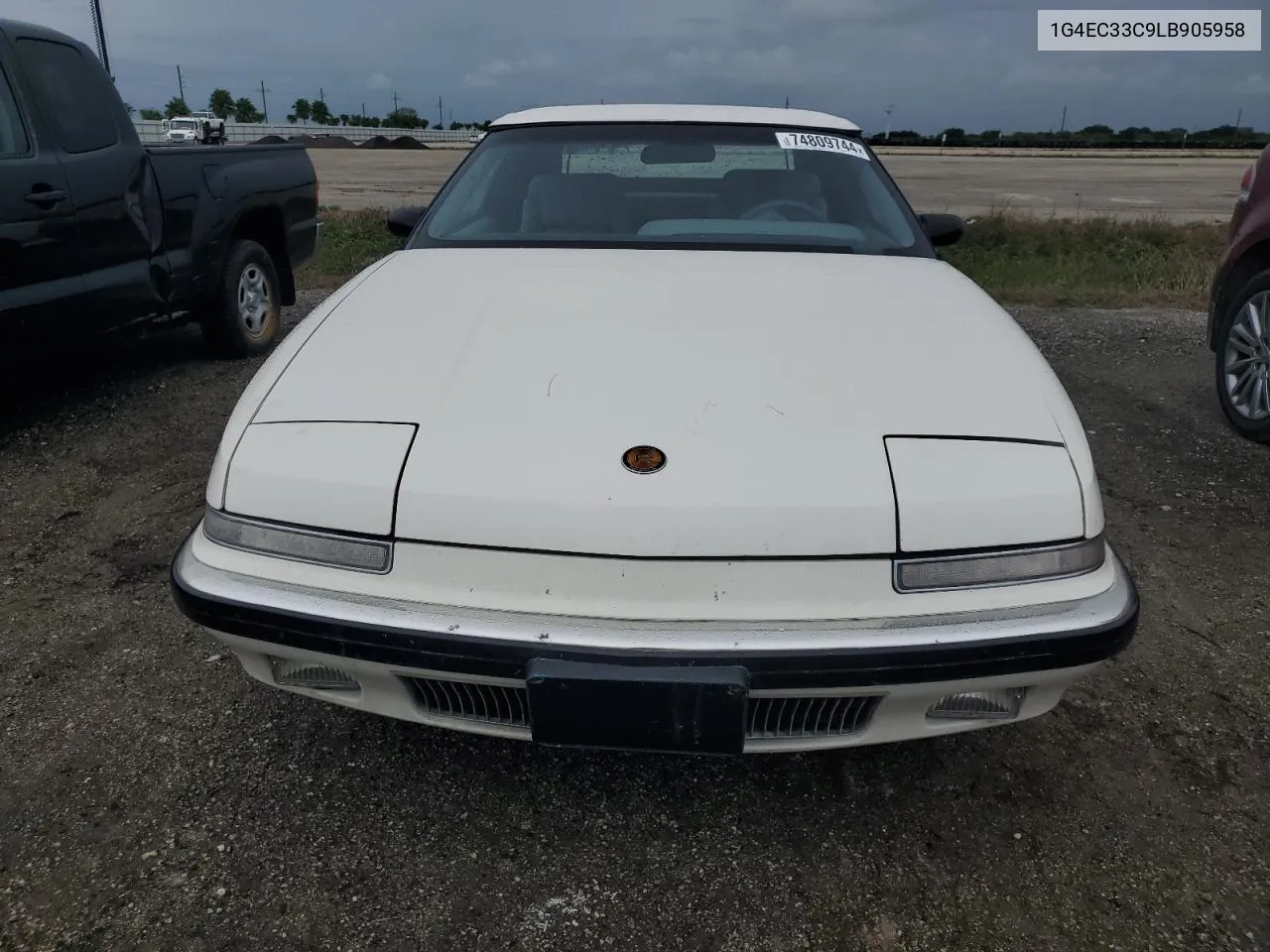 1990 Buick Reatta VIN: 1G4EC33C9LB905958 Lot: 74809744