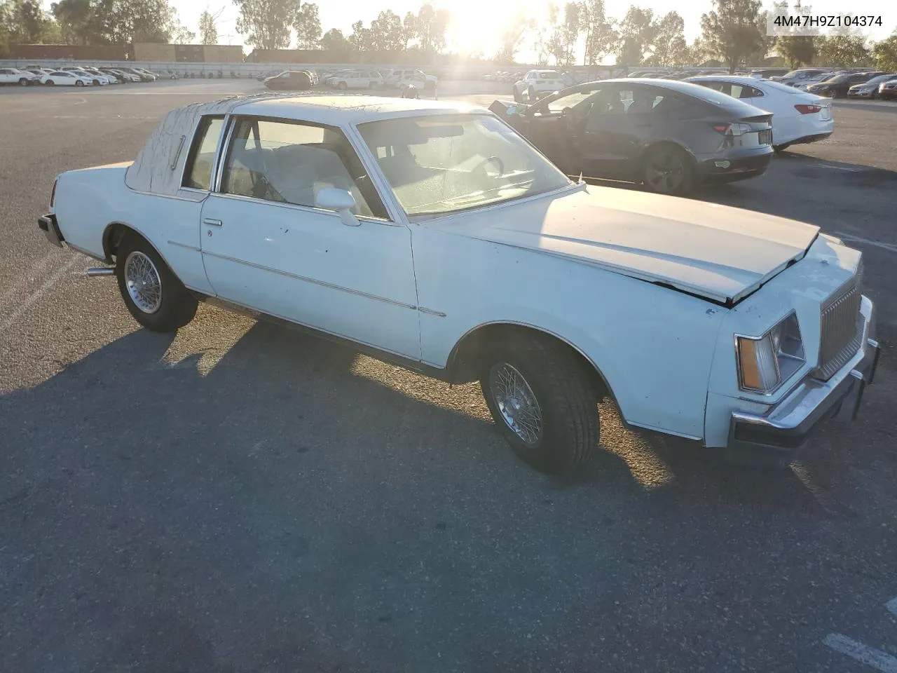 1979 Buick Regal VIN: 4M47H9Z104374 Lot: 75039904