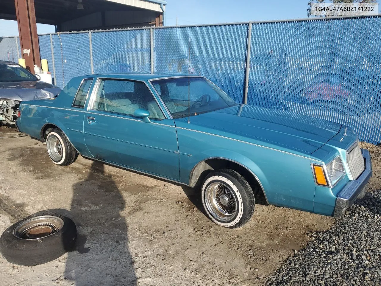 1981 Buick Regal VIN: 1G4AJ47A6BZ141222 Lot: 78720344