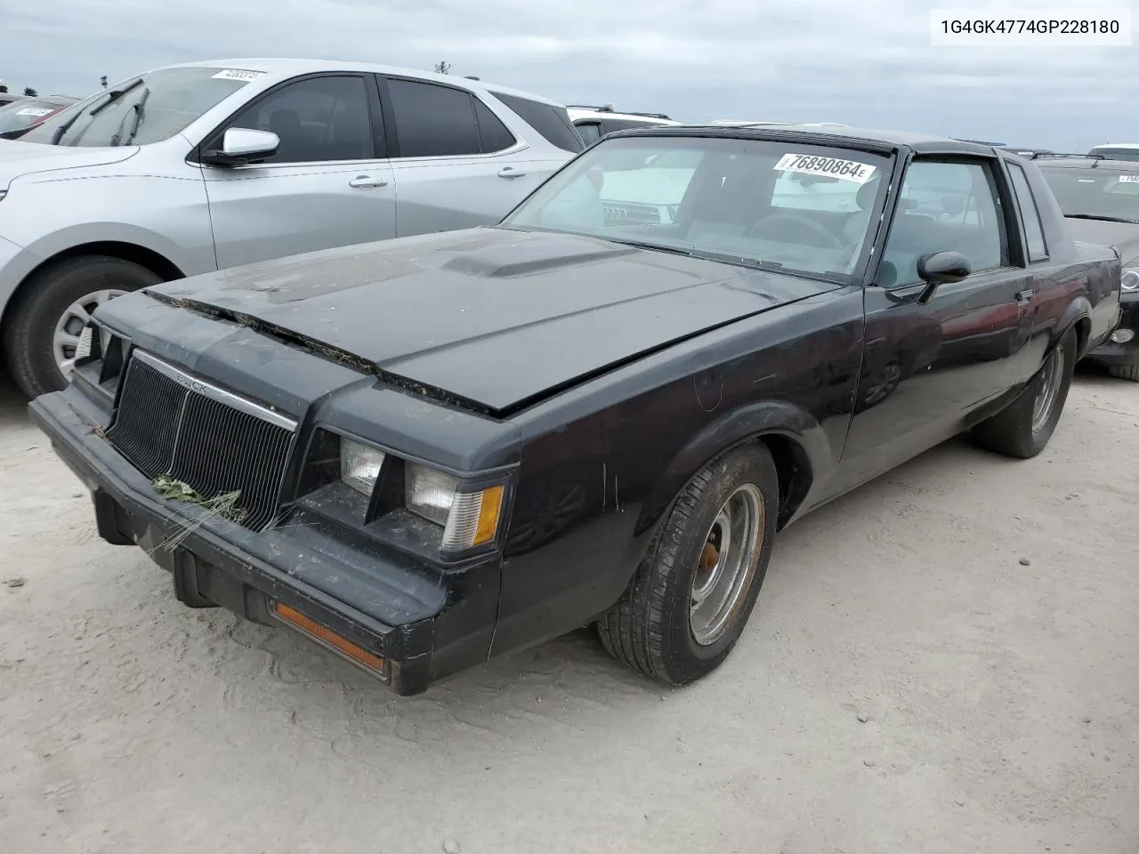 1986 Buick Regal T-Type VIN: 1G4GK4774GP228180 Lot: 76890864