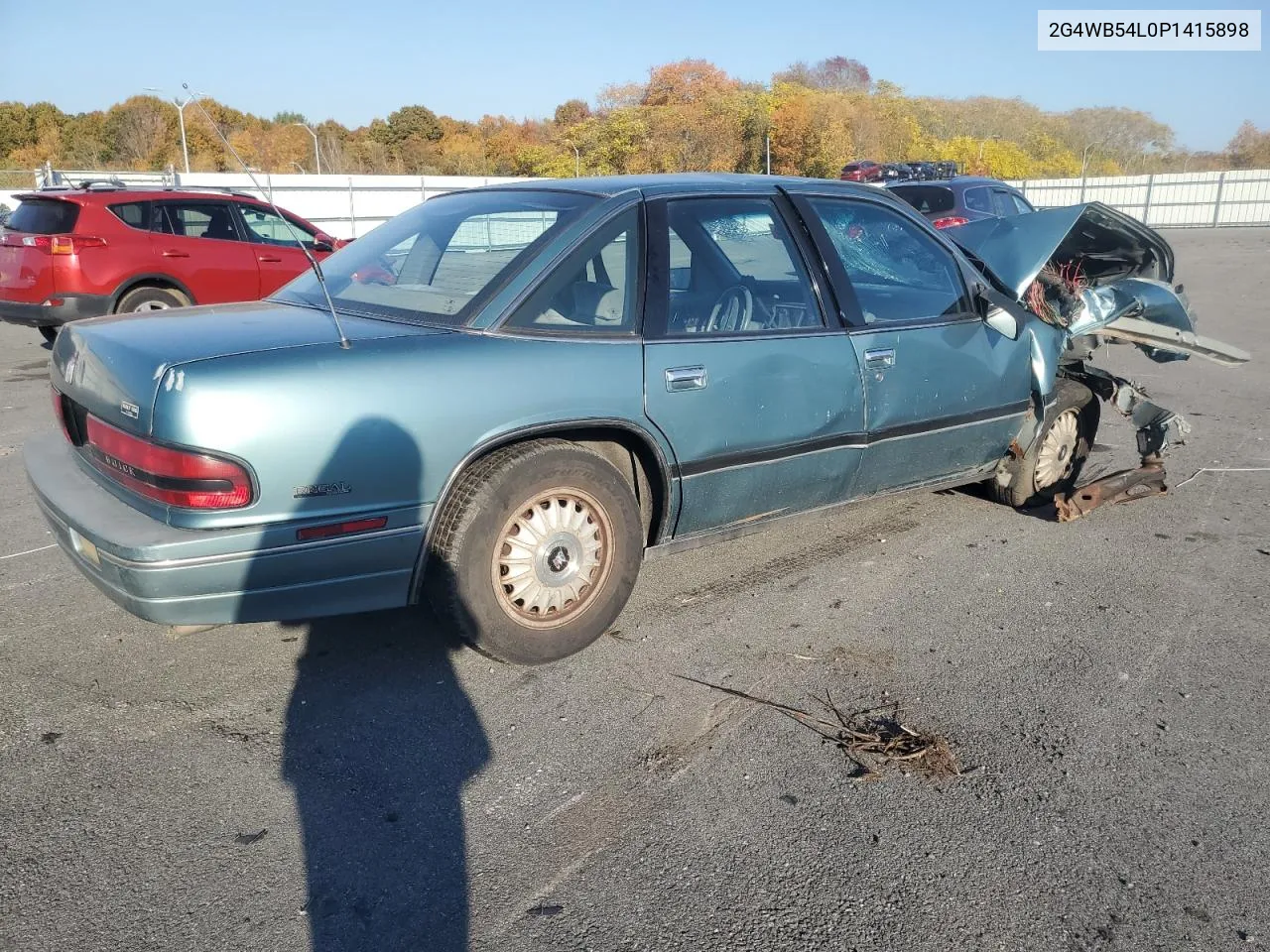 1993 Buick Regal Custom VIN: 2G4WB54L0P1415898 Lot: 76933634