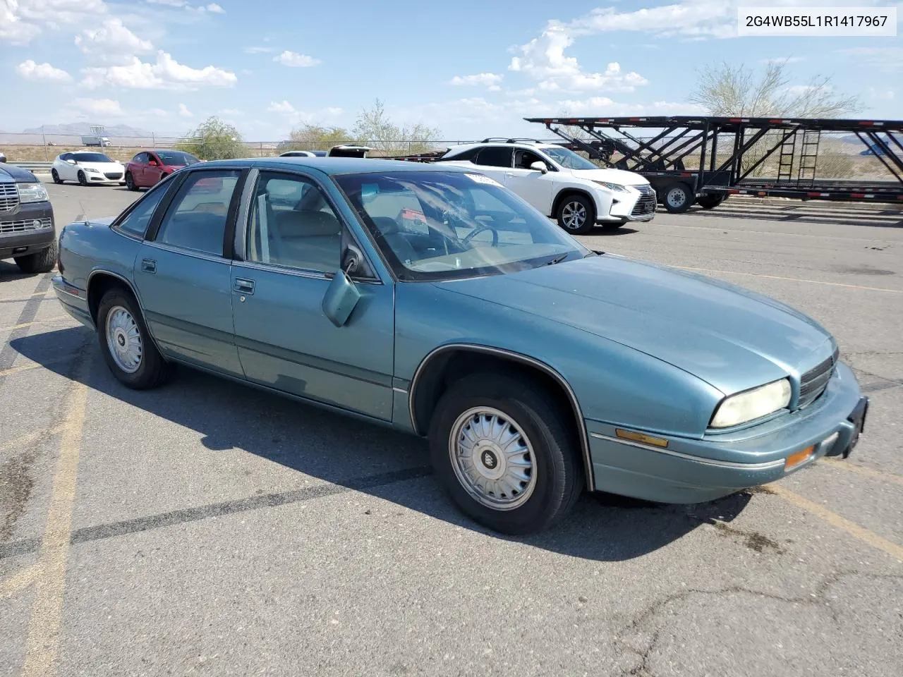 1994 Buick Regal Custom VIN: 2G4WB55L1R1417967 Lot: 70909844