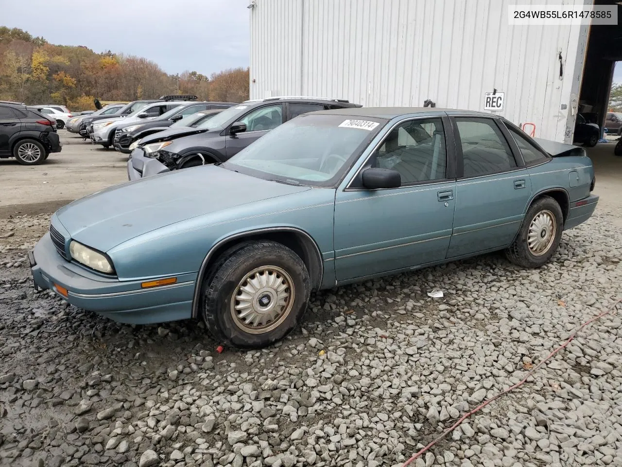 1994 Buick Regal Custom VIN: 2G4WB55L6R1478585 Lot: 79040314