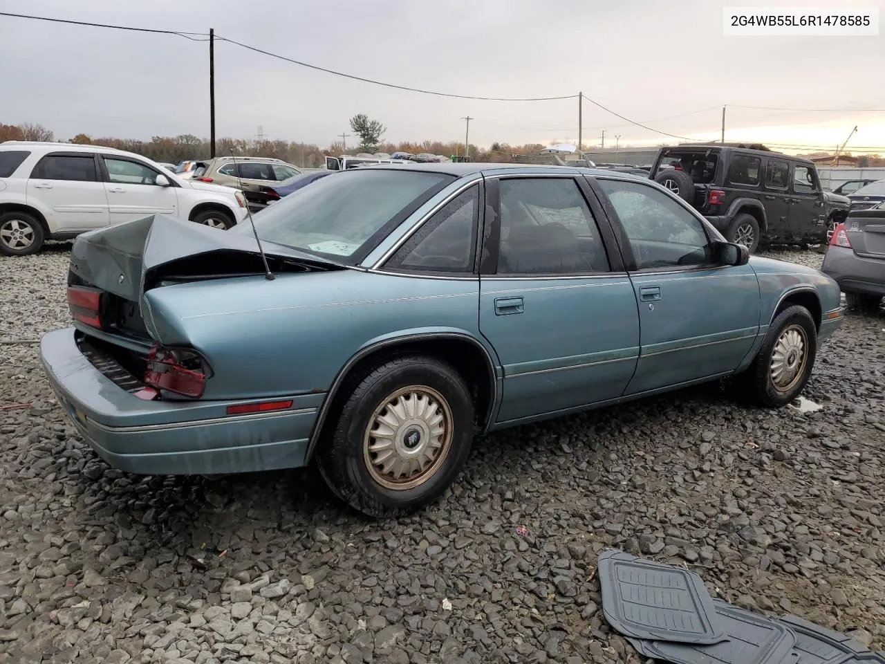 1994 Buick Regal Custom VIN: 2G4WB55L6R1478585 Lot: 79040314