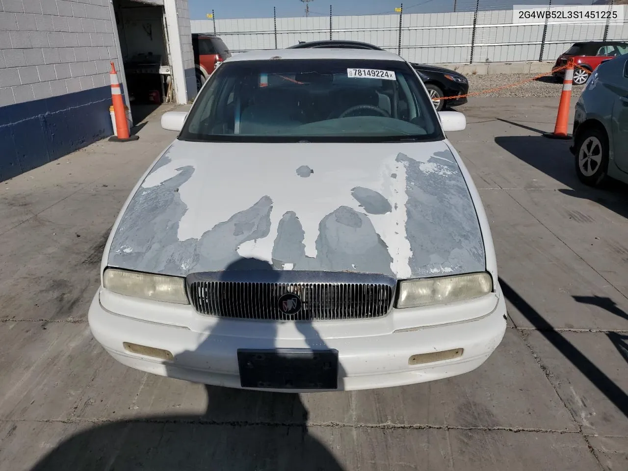 1995 Buick Regal Custom VIN: 2G4WB52L3S1451225 Lot: 78149224