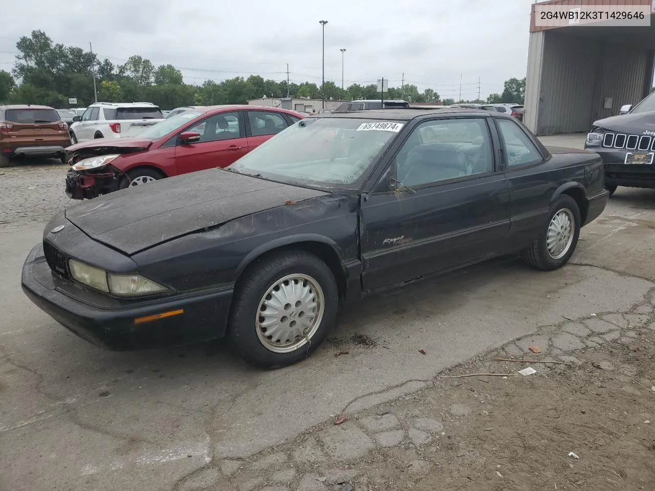 1996 Buick Regal Custom VIN: 2G4WB12K3T1429646 Lot: 65749874