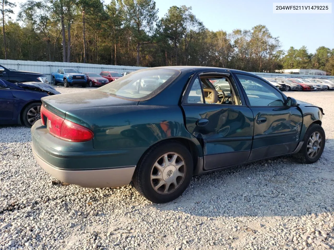 1997 Buick Regal Gs VIN: 2G4WF5211V1479225 Lot: 75203384