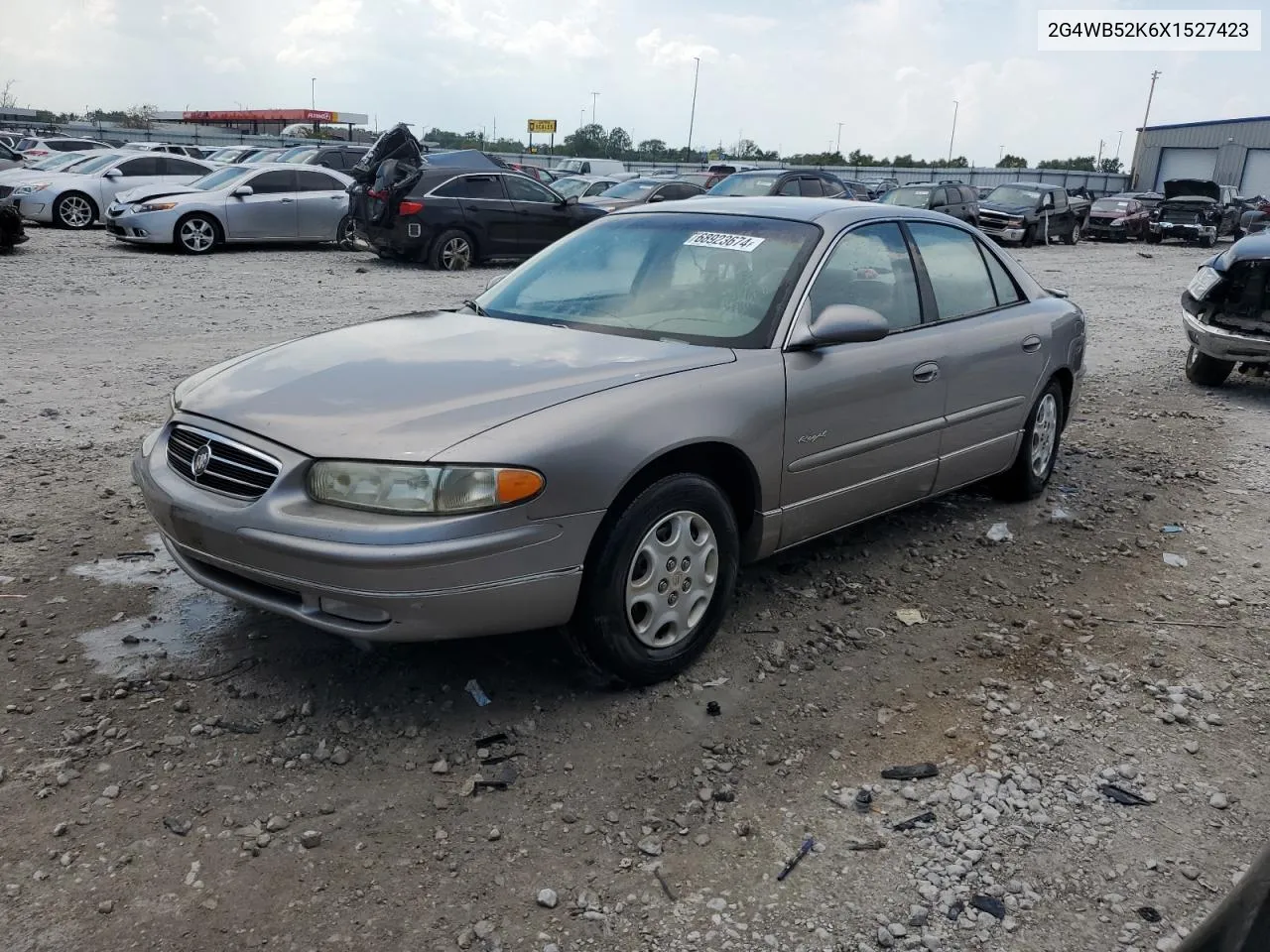 1999 Buick Regal Ls VIN: 2G4WB52K6X1527423 Lot: 68923674