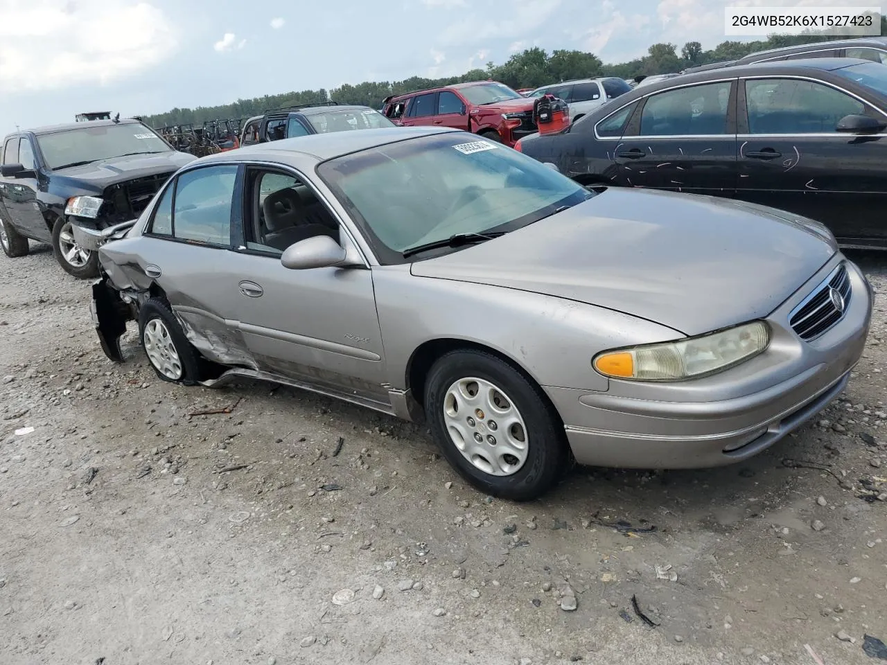 1999 Buick Regal Ls VIN: 2G4WB52K6X1527423 Lot: 68923674