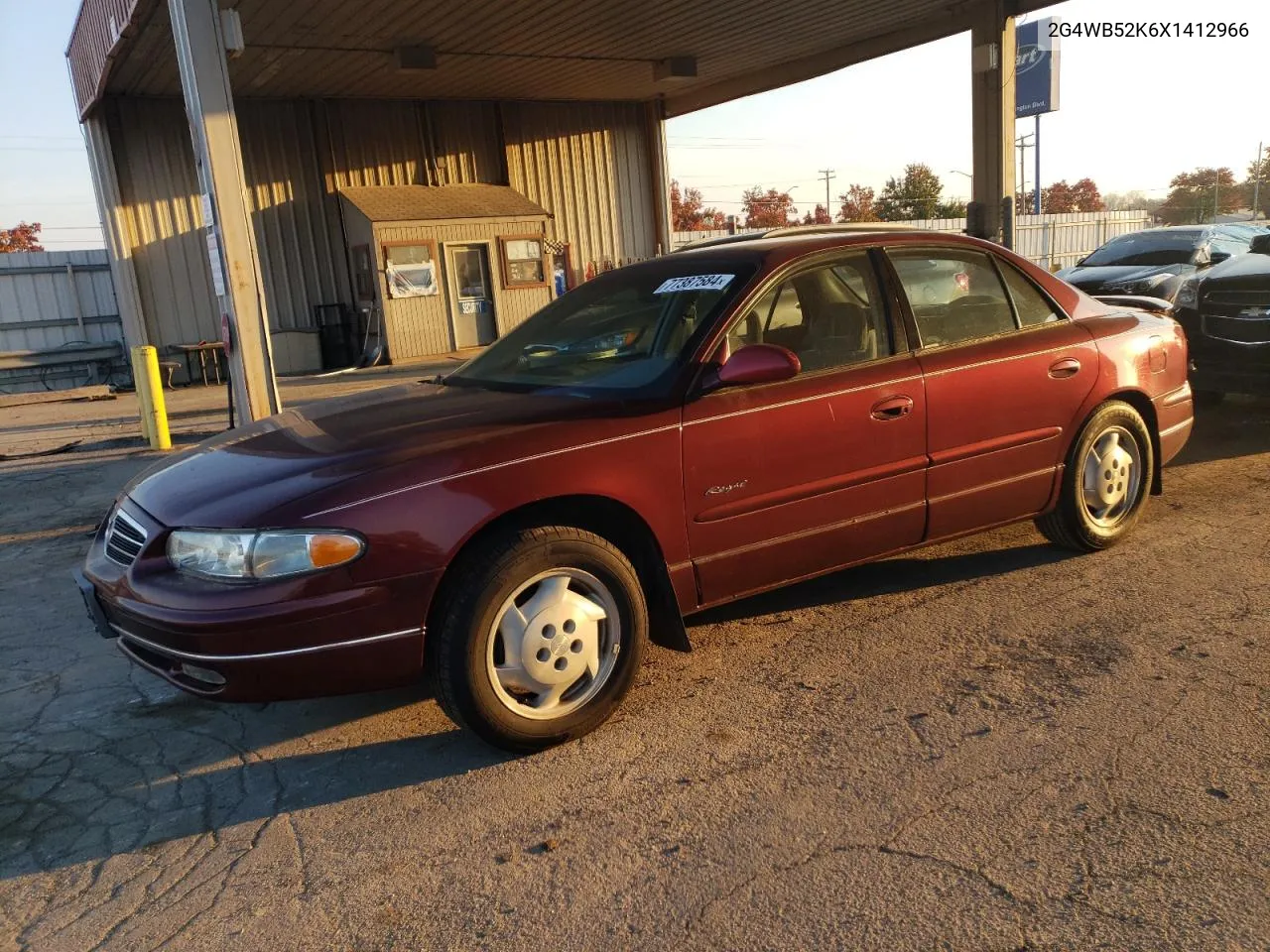 1999 Buick Regal Ls VIN: 2G4WB52K6X1412966 Lot: 77387584