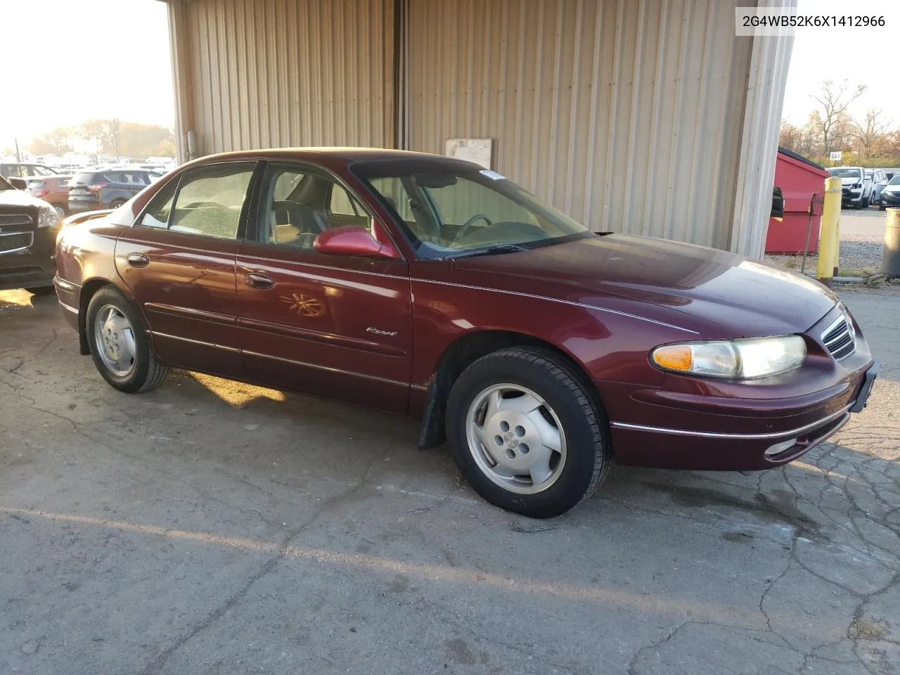 1999 Buick Regal Ls VIN: 2G4WB52K6X1412966 Lot: 77387584