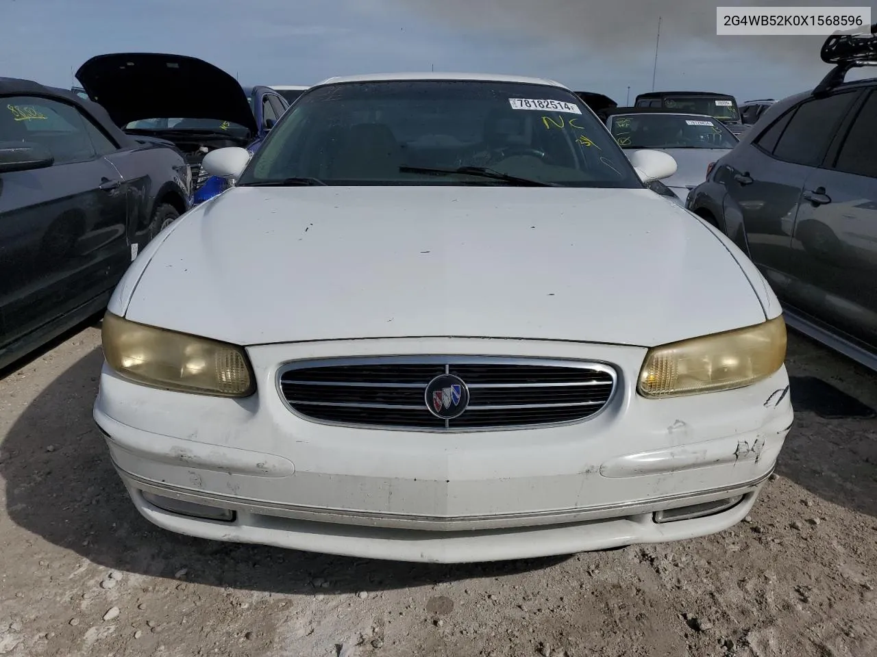 1999 Buick Regal Ls VIN: 2G4WB52K0X1568596 Lot: 78182514