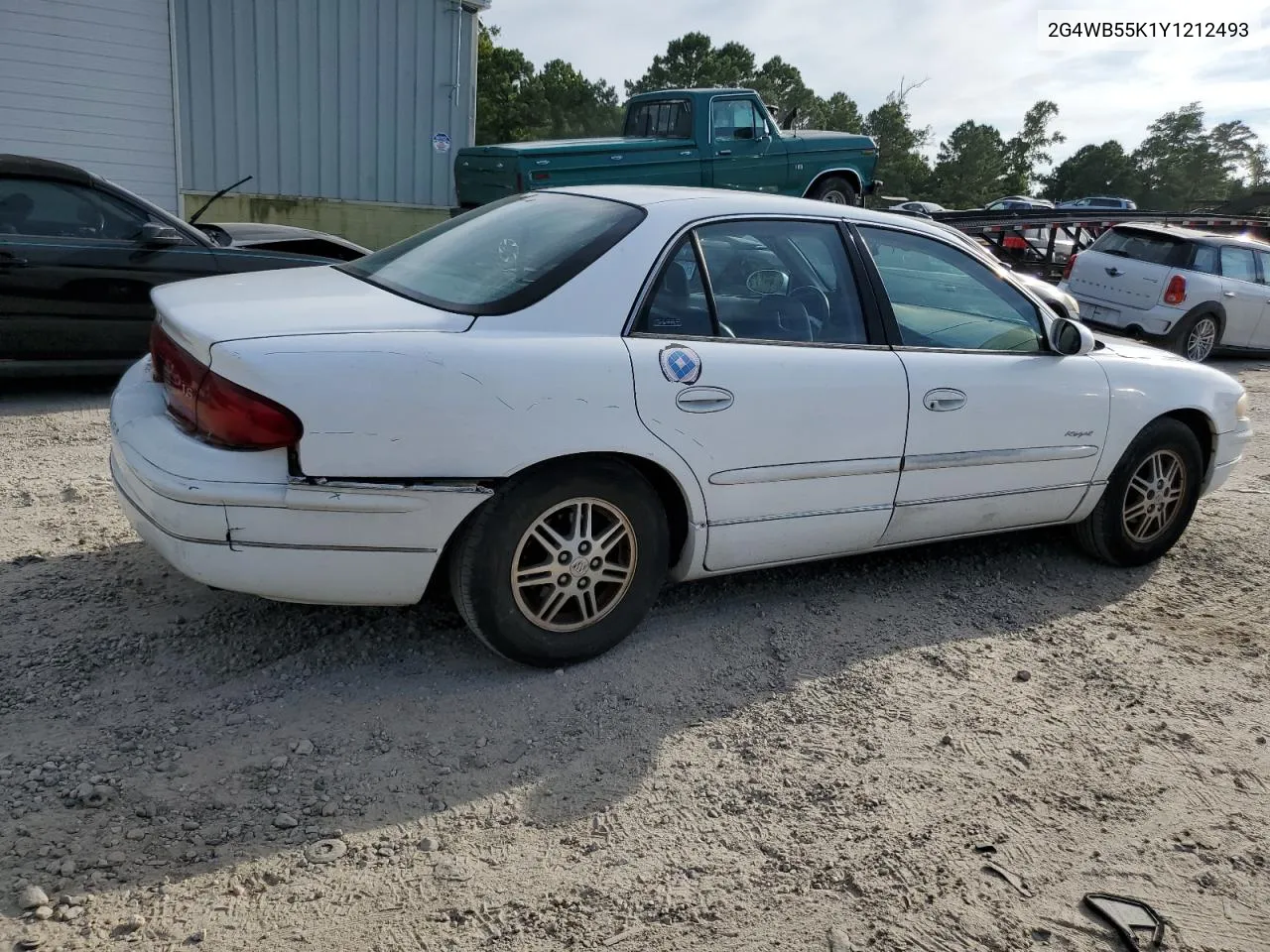 2000 Buick Regal Ls VIN: 2G4WB55K1Y1212493 Lot: 68513664