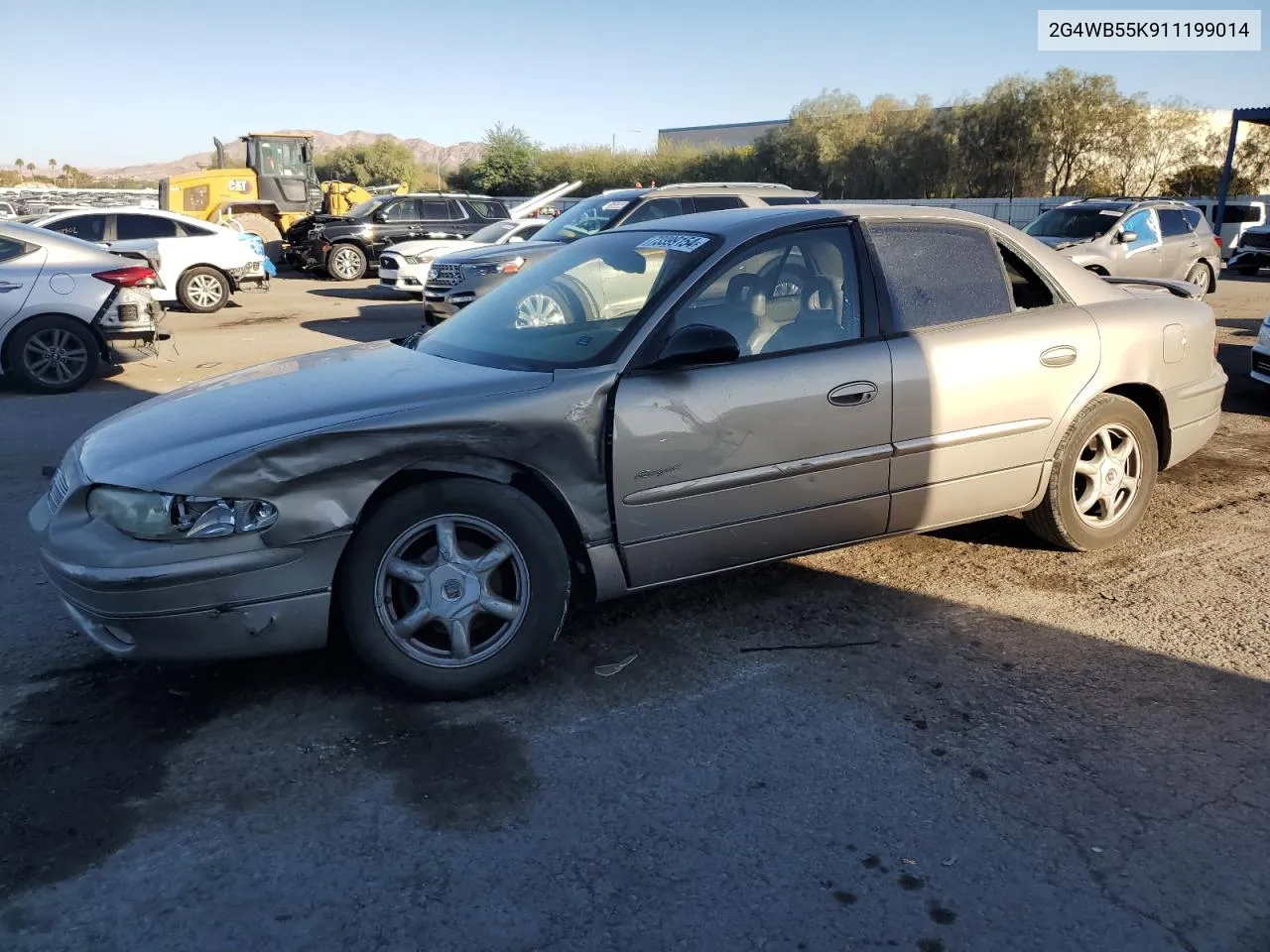 2001 Buick Regal Ls VIN: 2G4WB55K911199014 Lot: 73399154