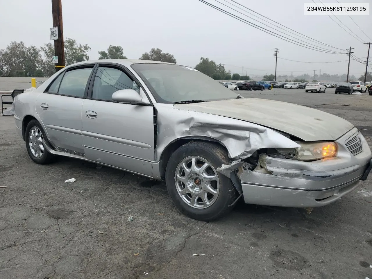 2001 Buick Regal Ls VIN: 2G4WB55K811298195 Lot: 76395074