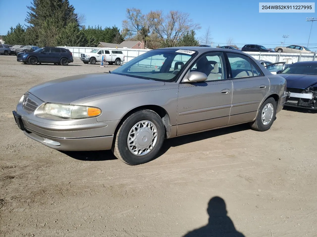 2001 Buick Regal Ls VIN: 2G4WB52K911227995 Lot: 80096804