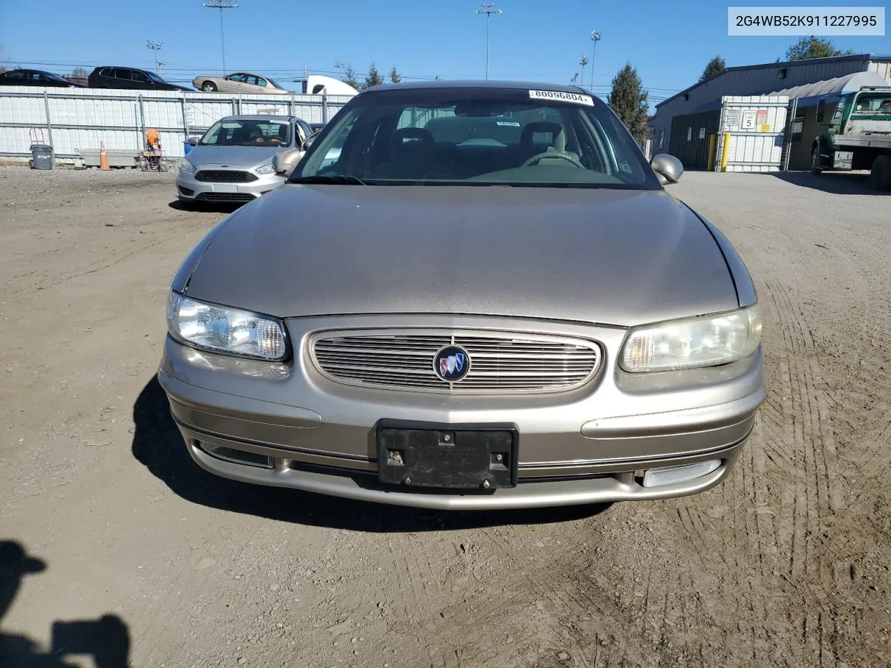 2001 Buick Regal Ls VIN: 2G4WB52K911227995 Lot: 80096804