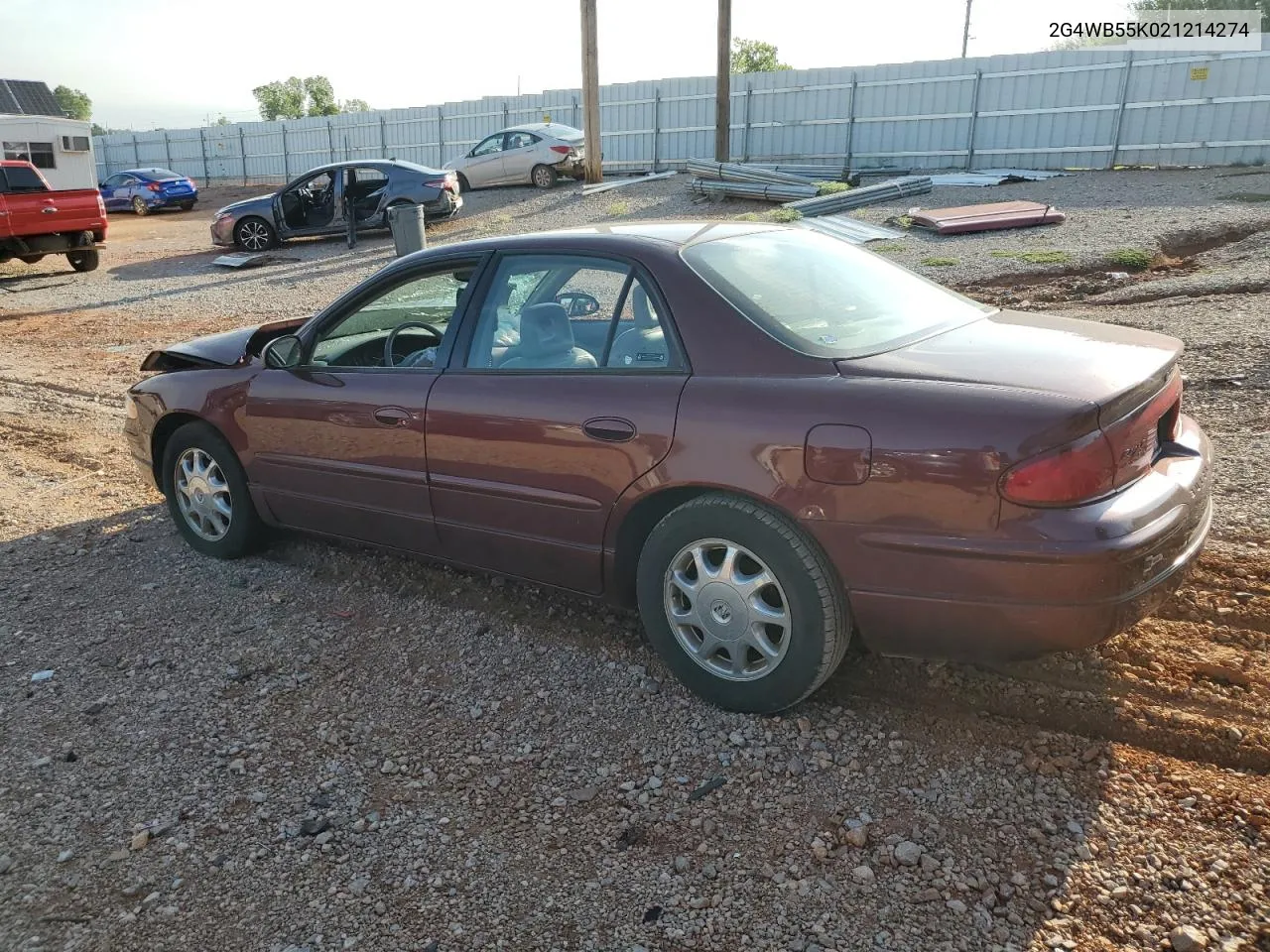 2002 Buick Regal Ls VIN: 2G4WB55K021214274 Lot: 67862914