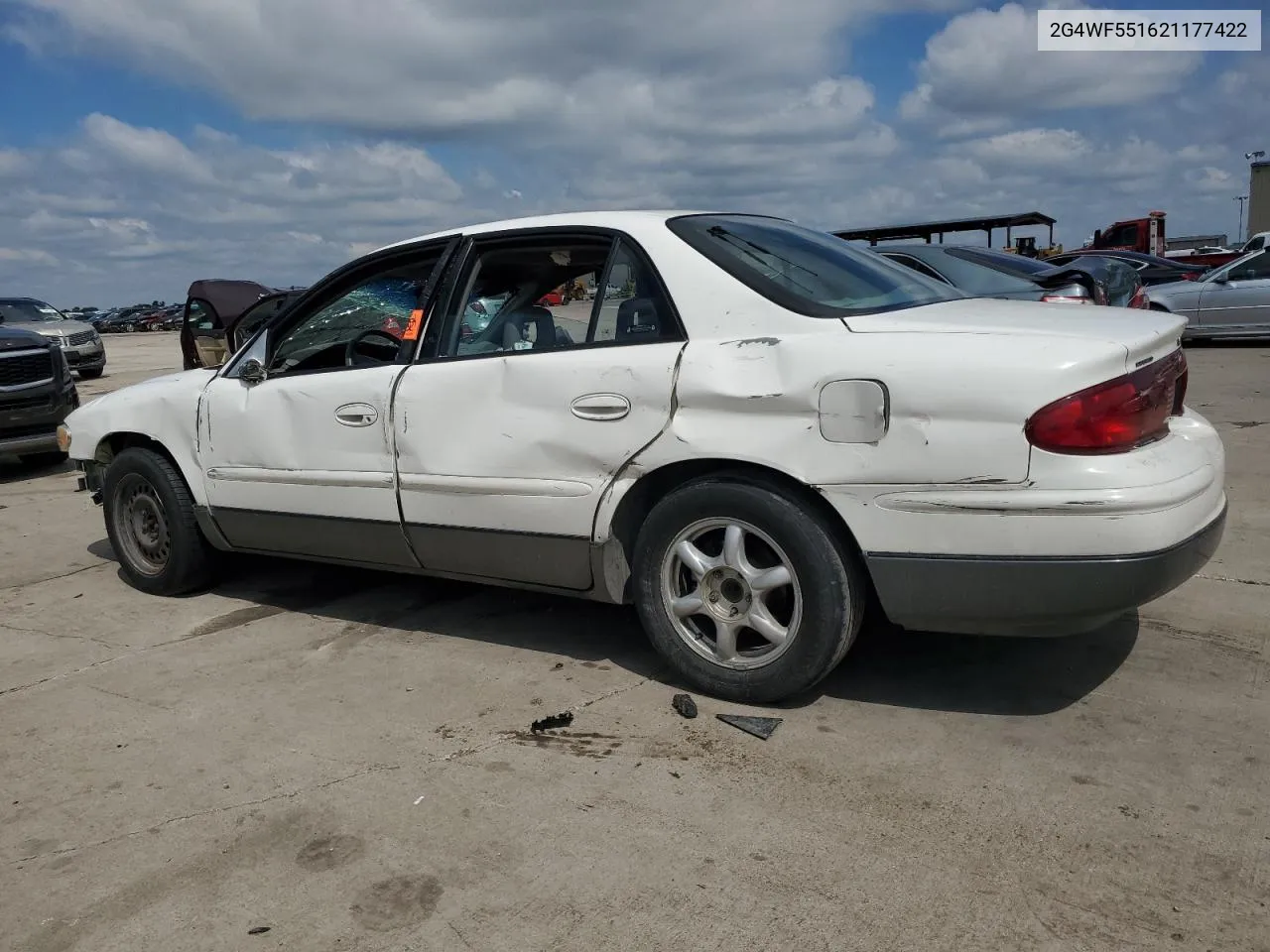 2002 Buick Regal Gs VIN: 2G4WF551621177422 Lot: 72736814