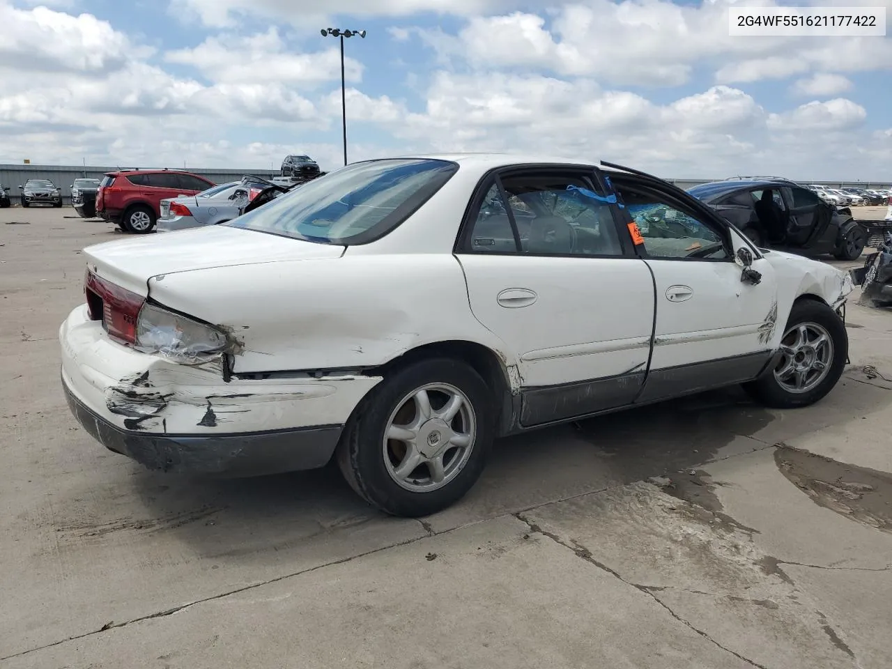 2G4WF551621177422 2002 Buick Regal Gs