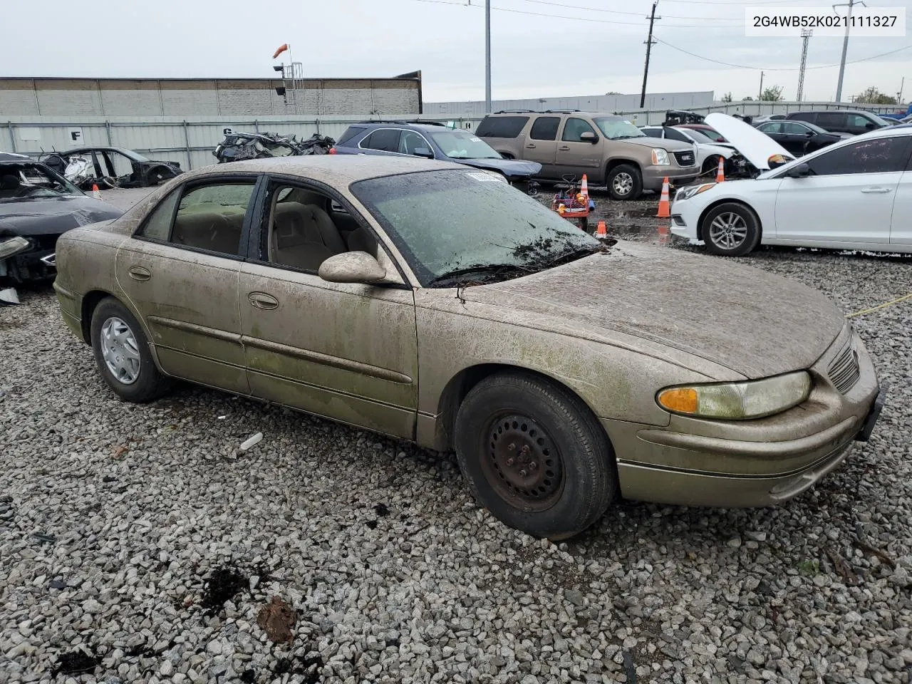 2G4WB52K021111327 2002 Buick Regal Ls